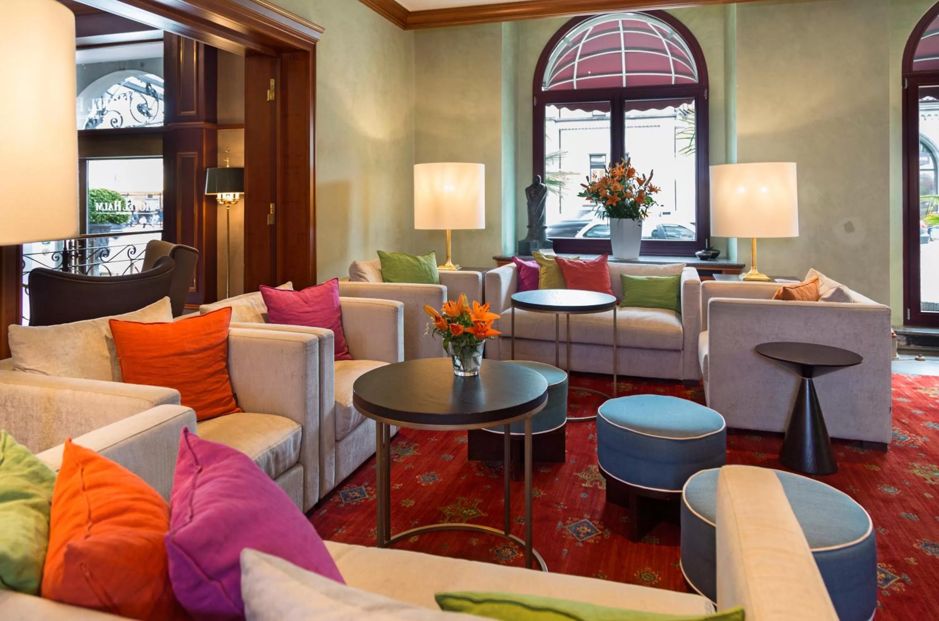 Lobby or reception in Hotel Halm Konstanz