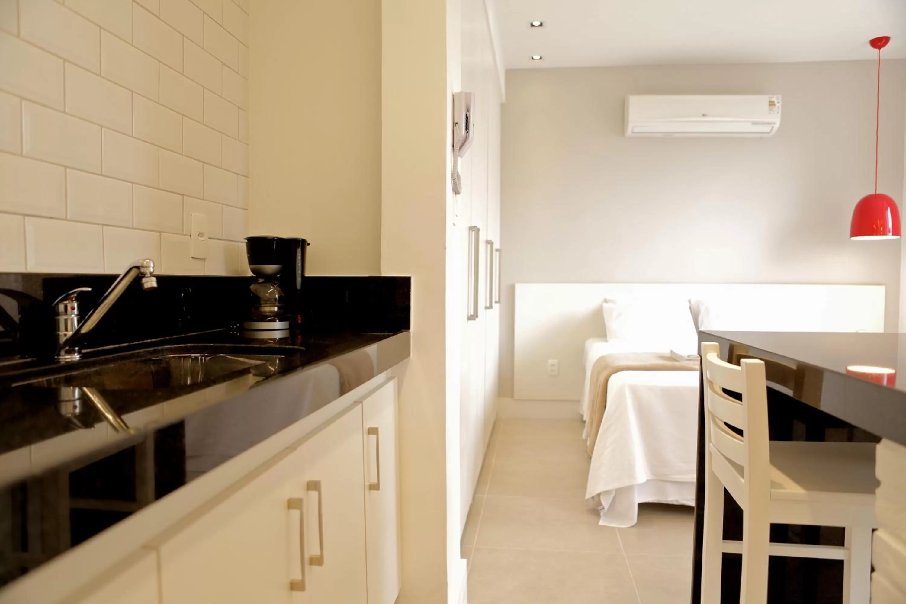 Kitchen or kitchenette in Sugar Loft Apartments