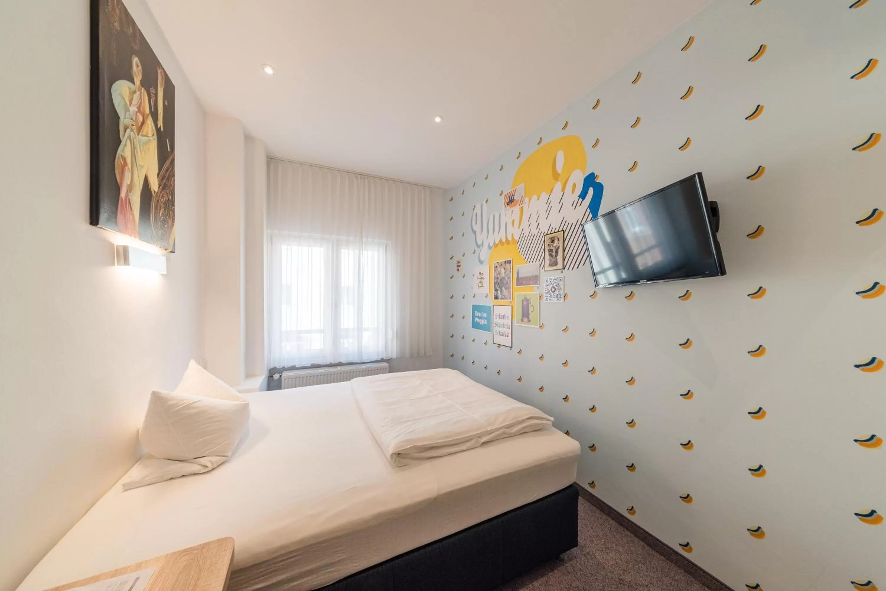 Staff, Bed in PrivatHotel Probst