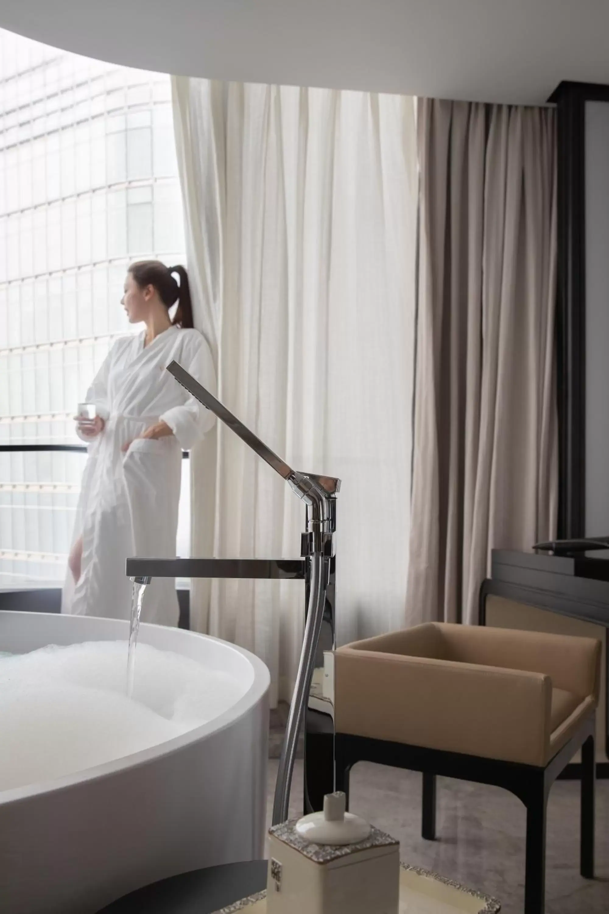 Bathroom in Jumeirah Nanjing Hotel