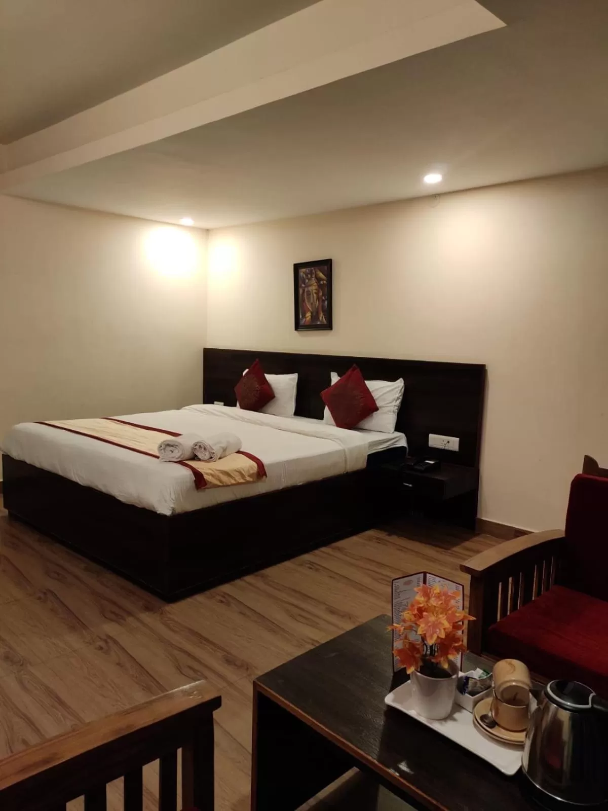 Bed in Hotel The Narayani Continental