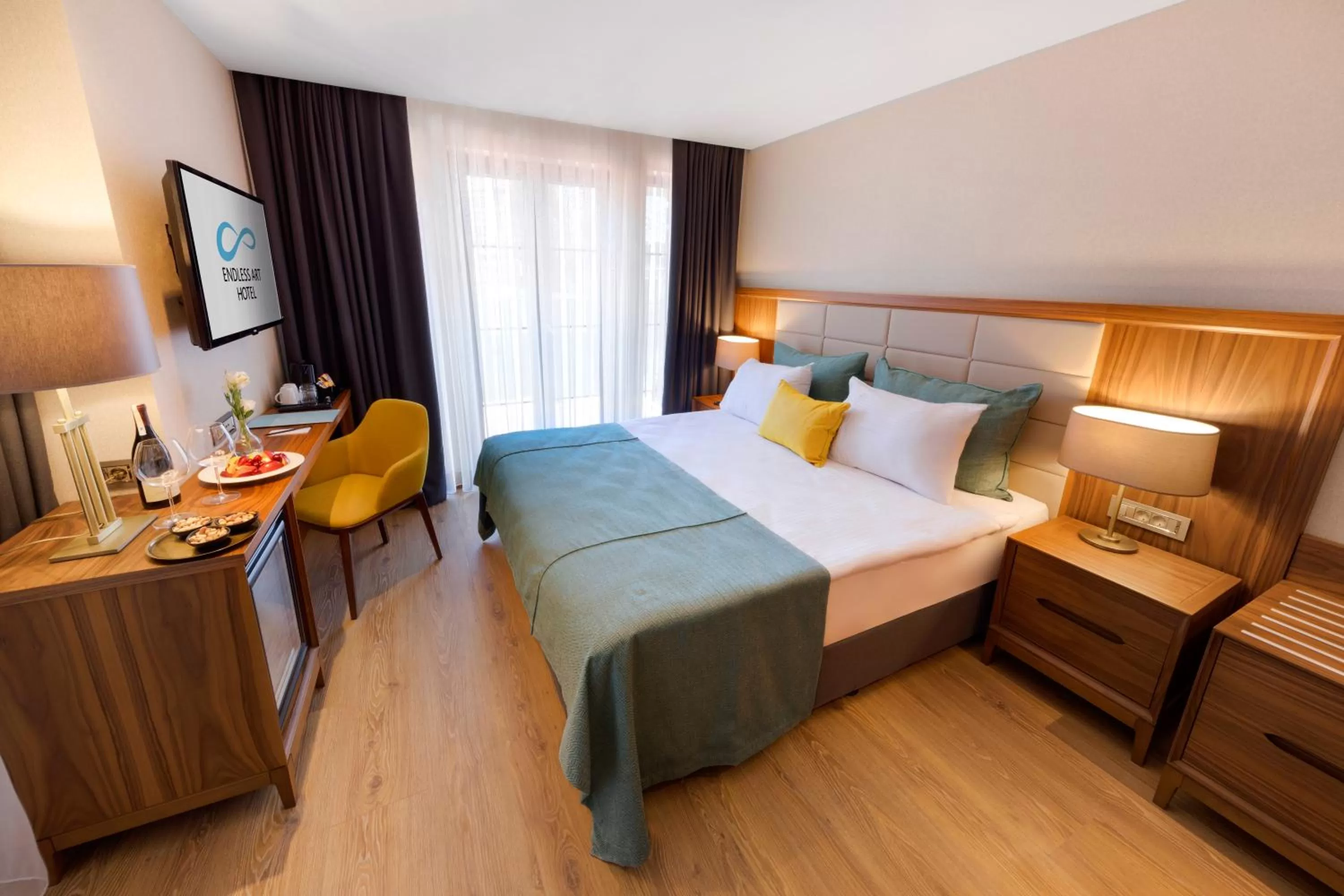 Bedroom, Bed in Endless Art Hotel-Special Category