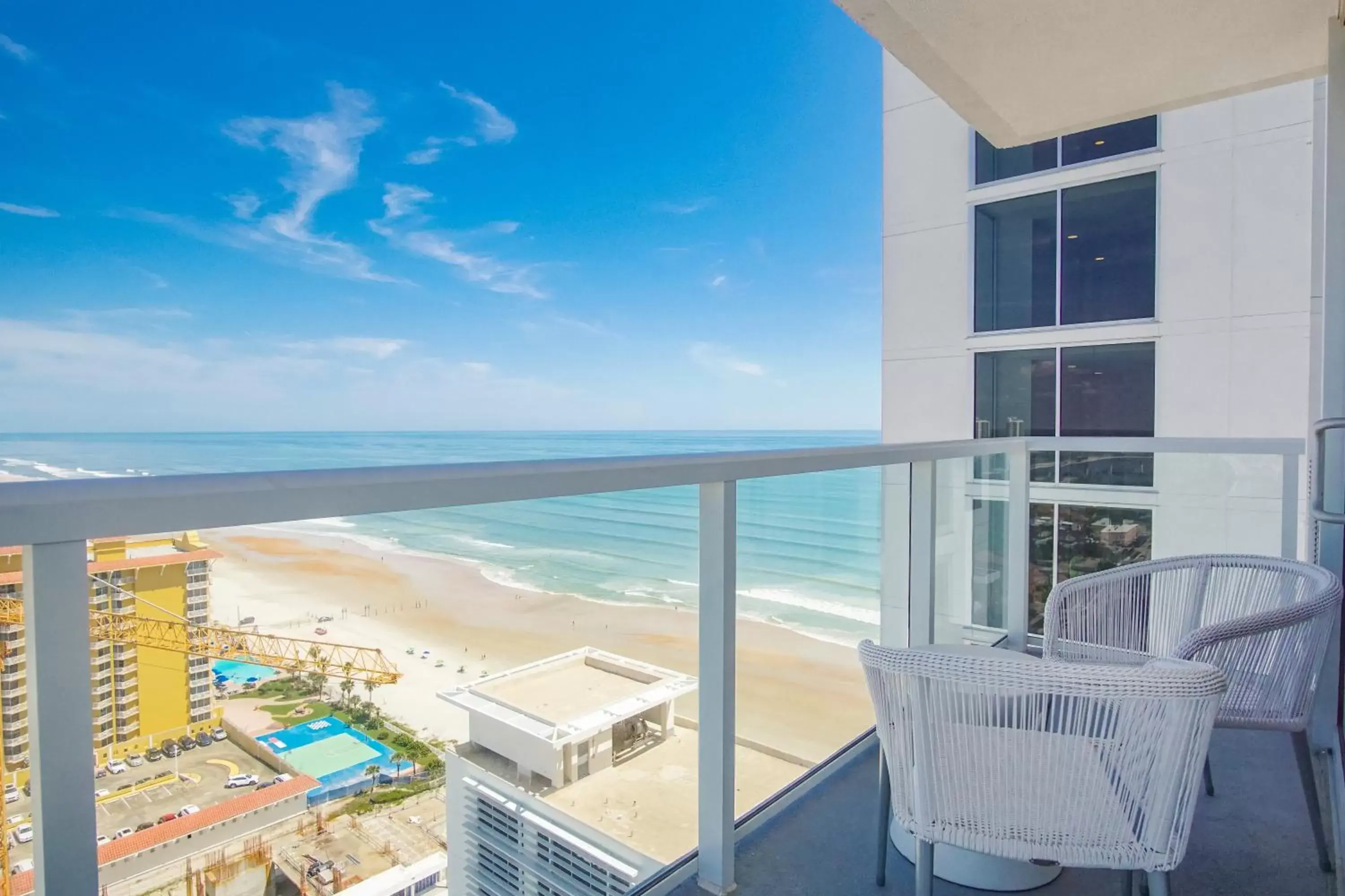 View (from property/room), Balcony/Terrace in Daytona Grande Oceanfront Resort