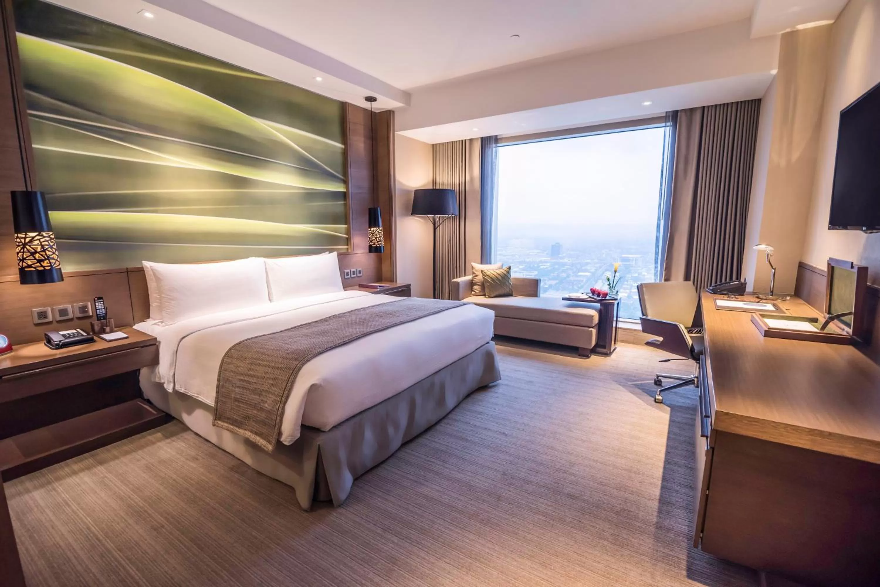 Bedroom, Bed in Marco Polo Ortigas Manila