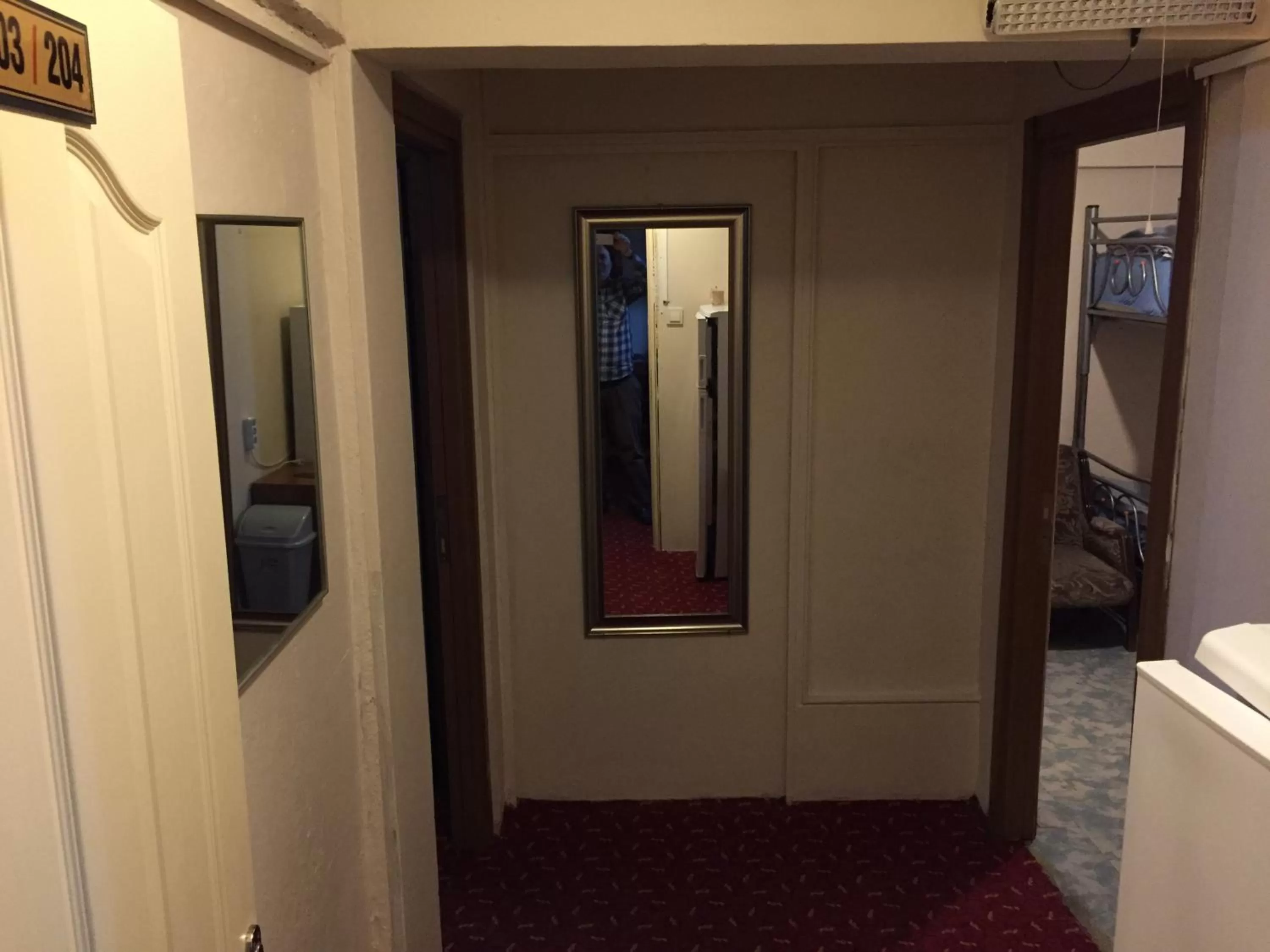 Bedroom in Paris Hotel