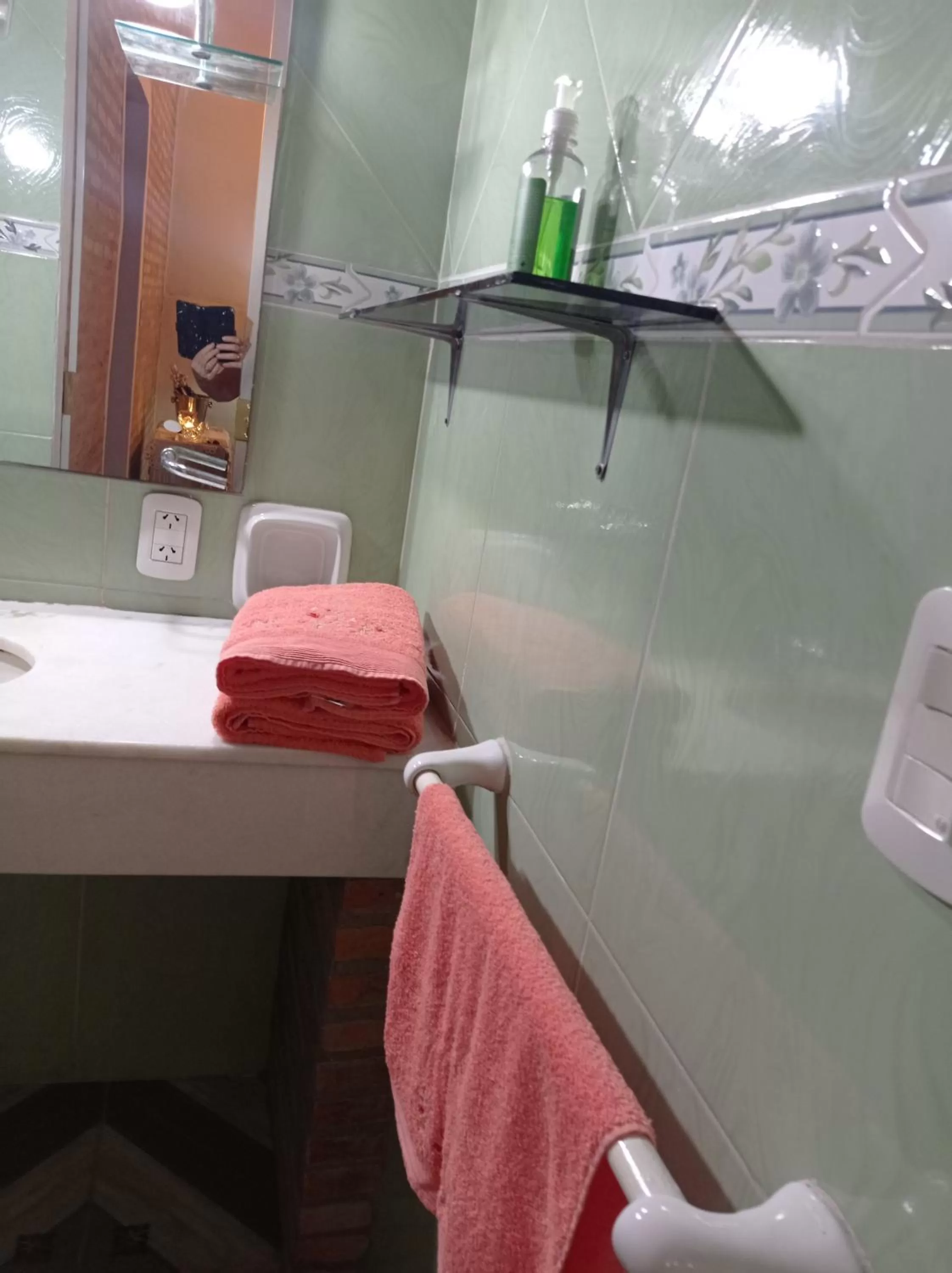 Bathroom in Hotel La Aparesida