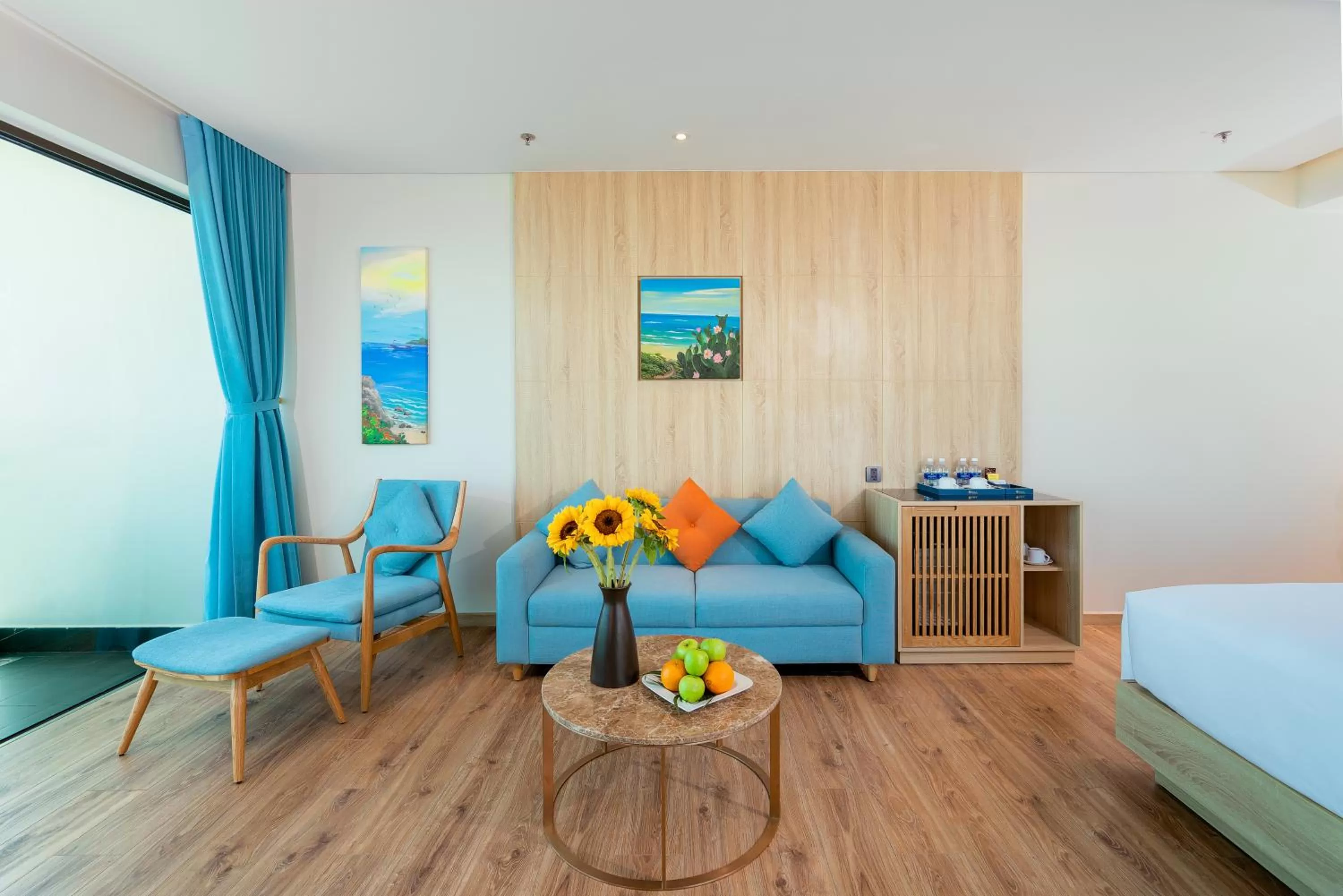 Seating area, Bed in Sala Grand Tuy Hoa Hotel