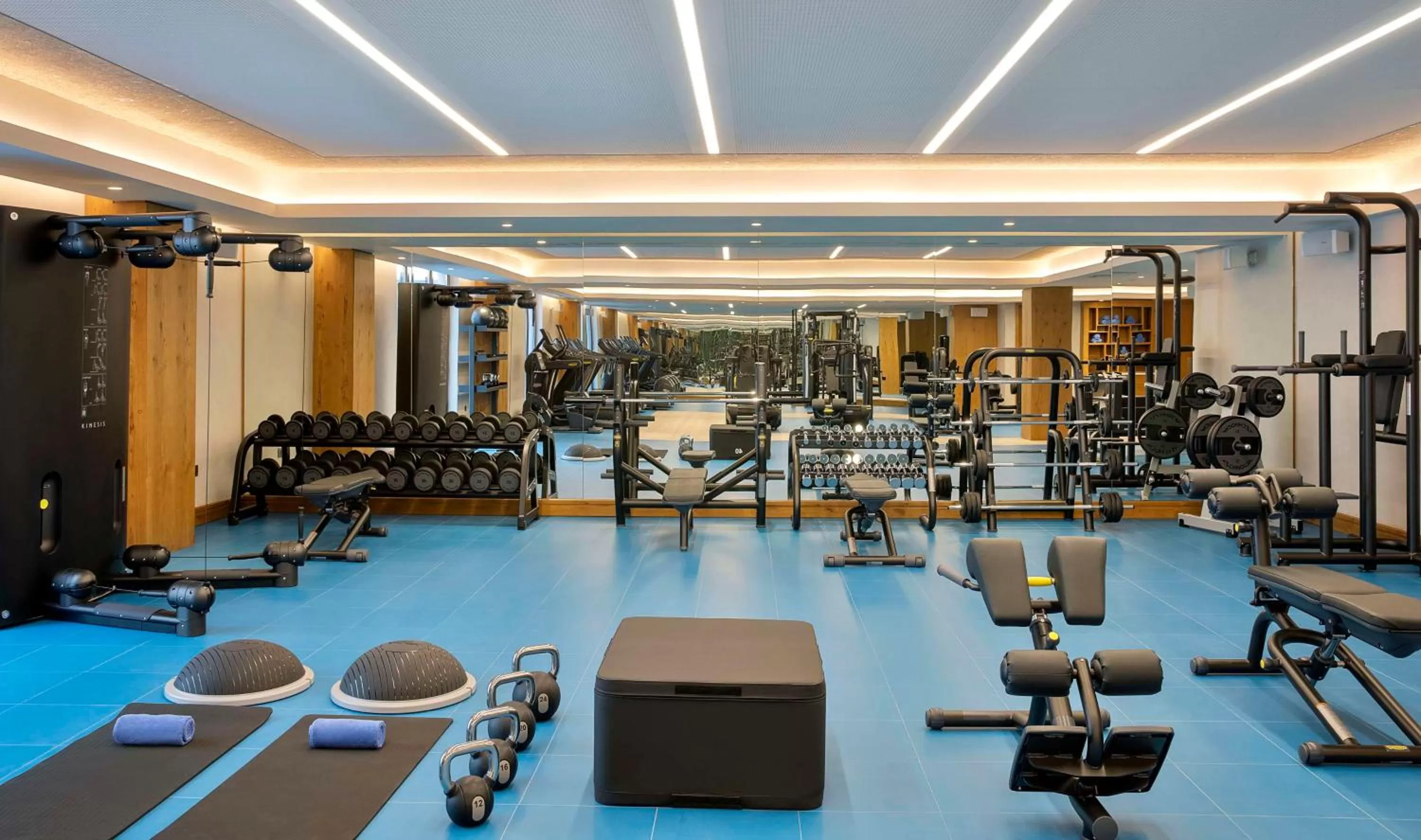 Fitness centre/facilities in Hilton Abu Dhabi Yas Island