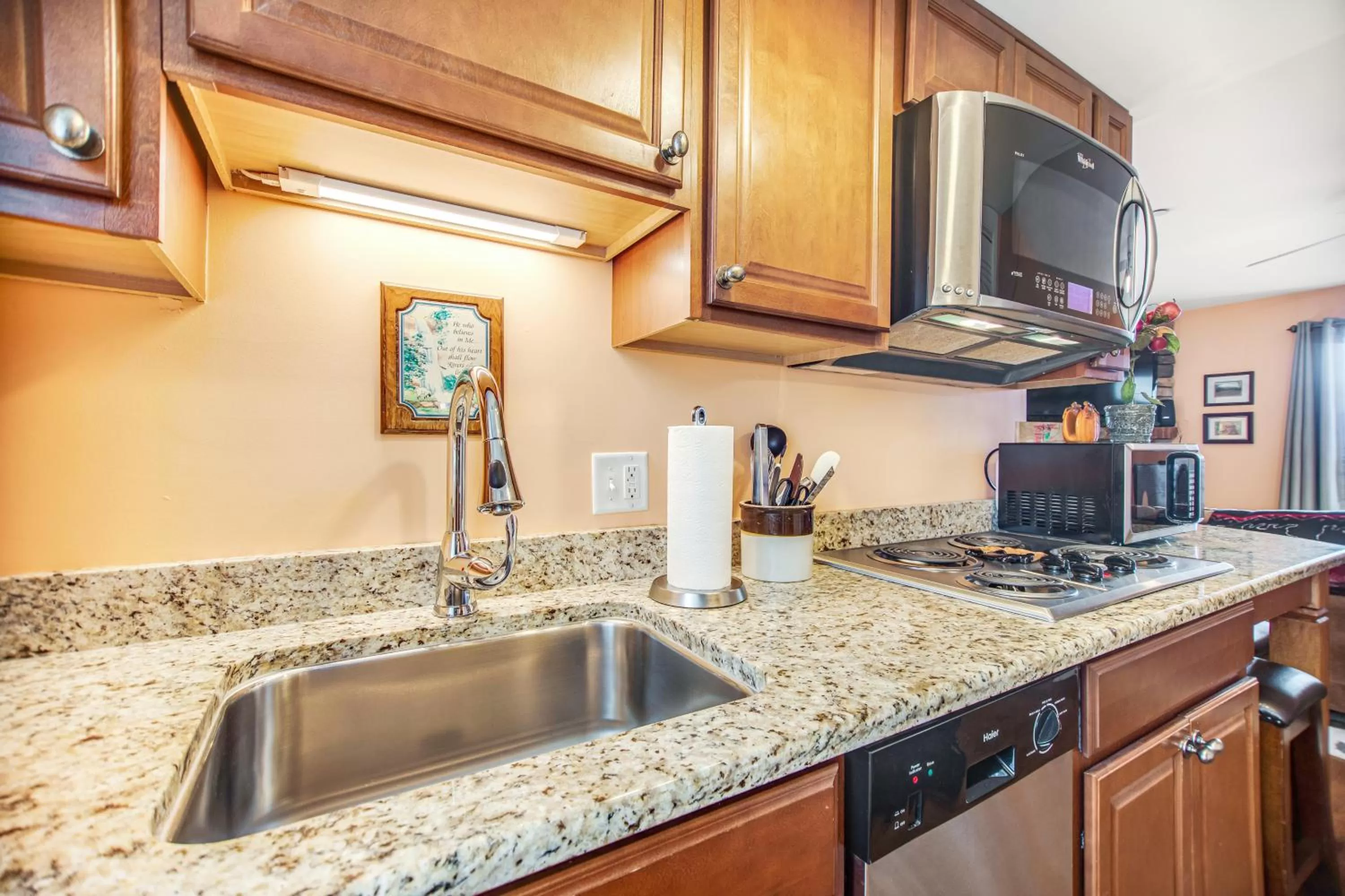 Kitchen/Kitchenette in Gatlinburg Summit Condo #6208