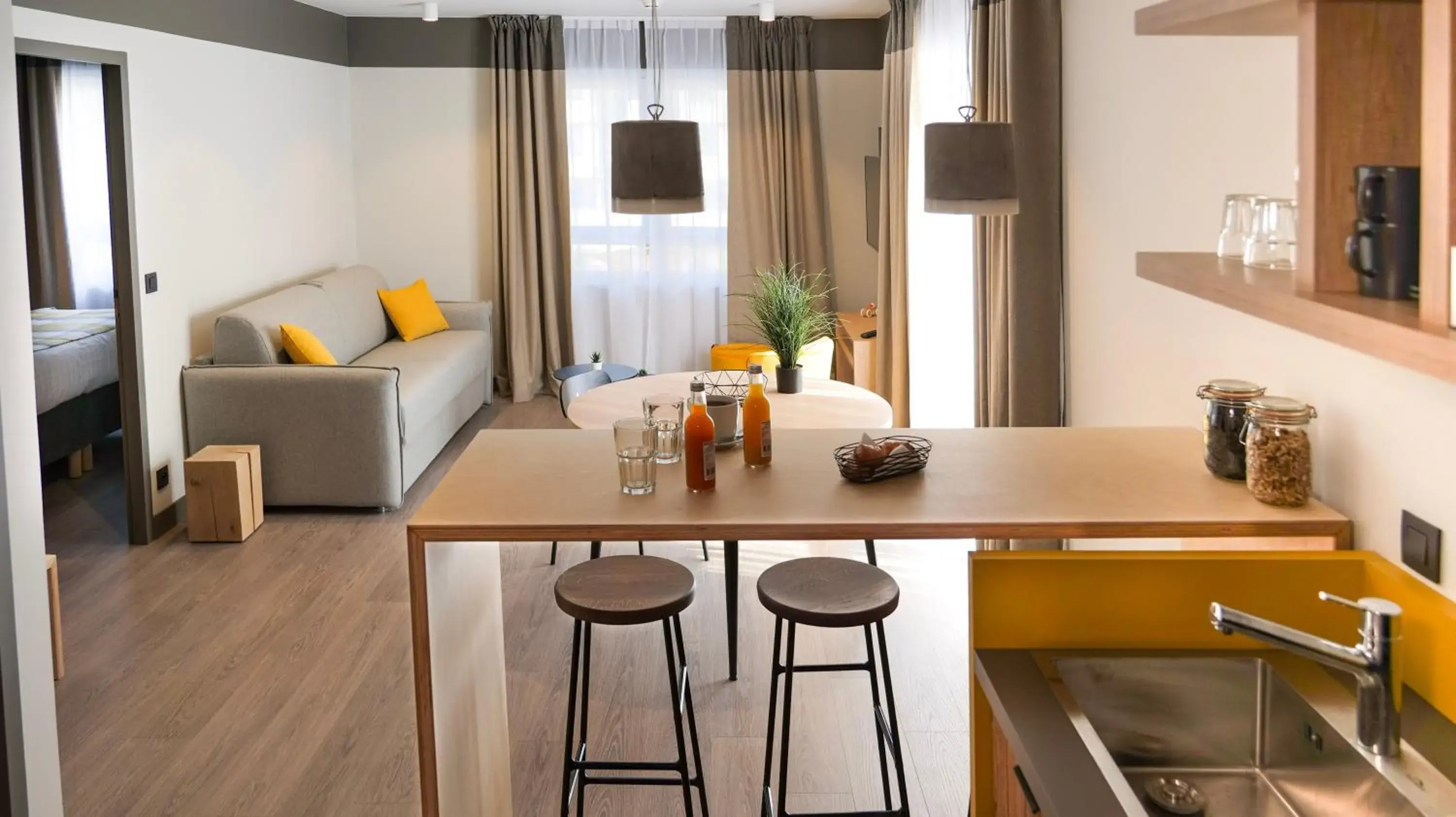 Kitchen or kitchenette, Kitchen/Kitchenette in Plan B Hotel - Living Chamonix