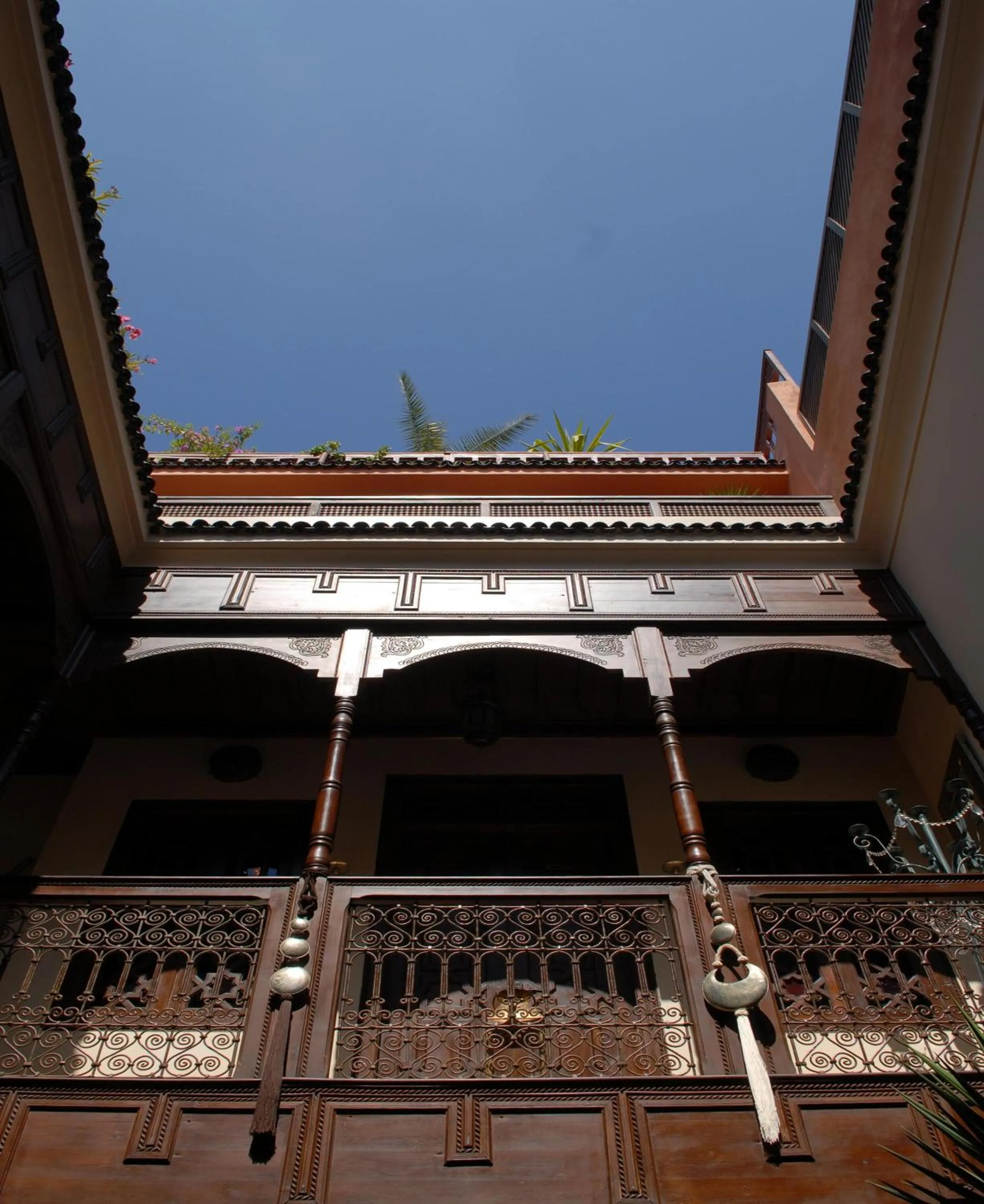 Decorative detail in Riad Aubrac