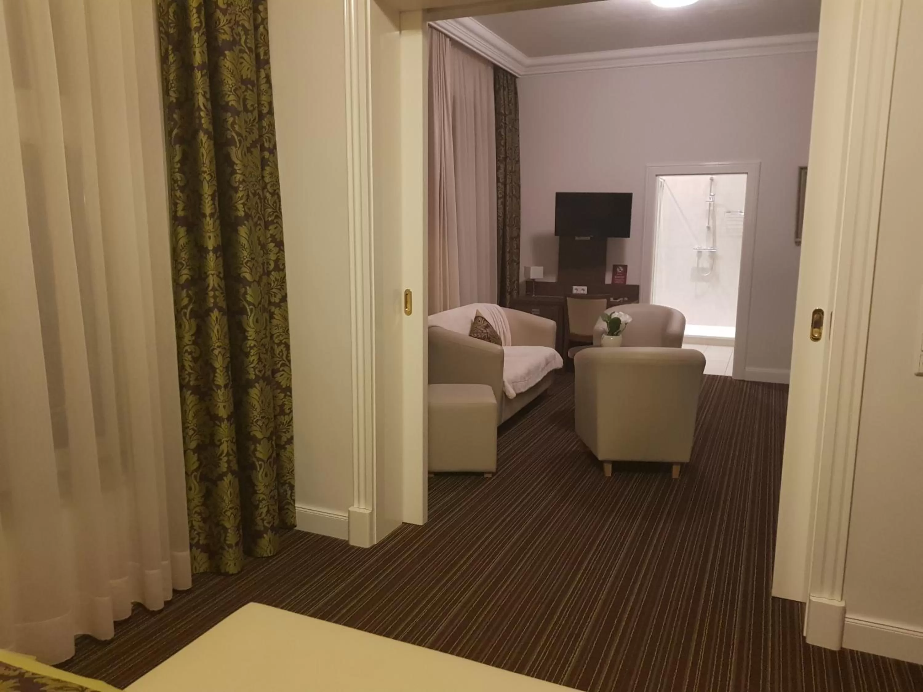 Living room, Bed in Faldernpoort