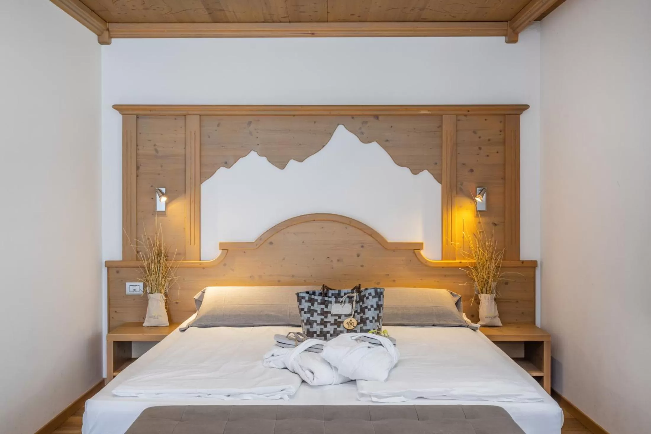 Bed in Miraval Hotel