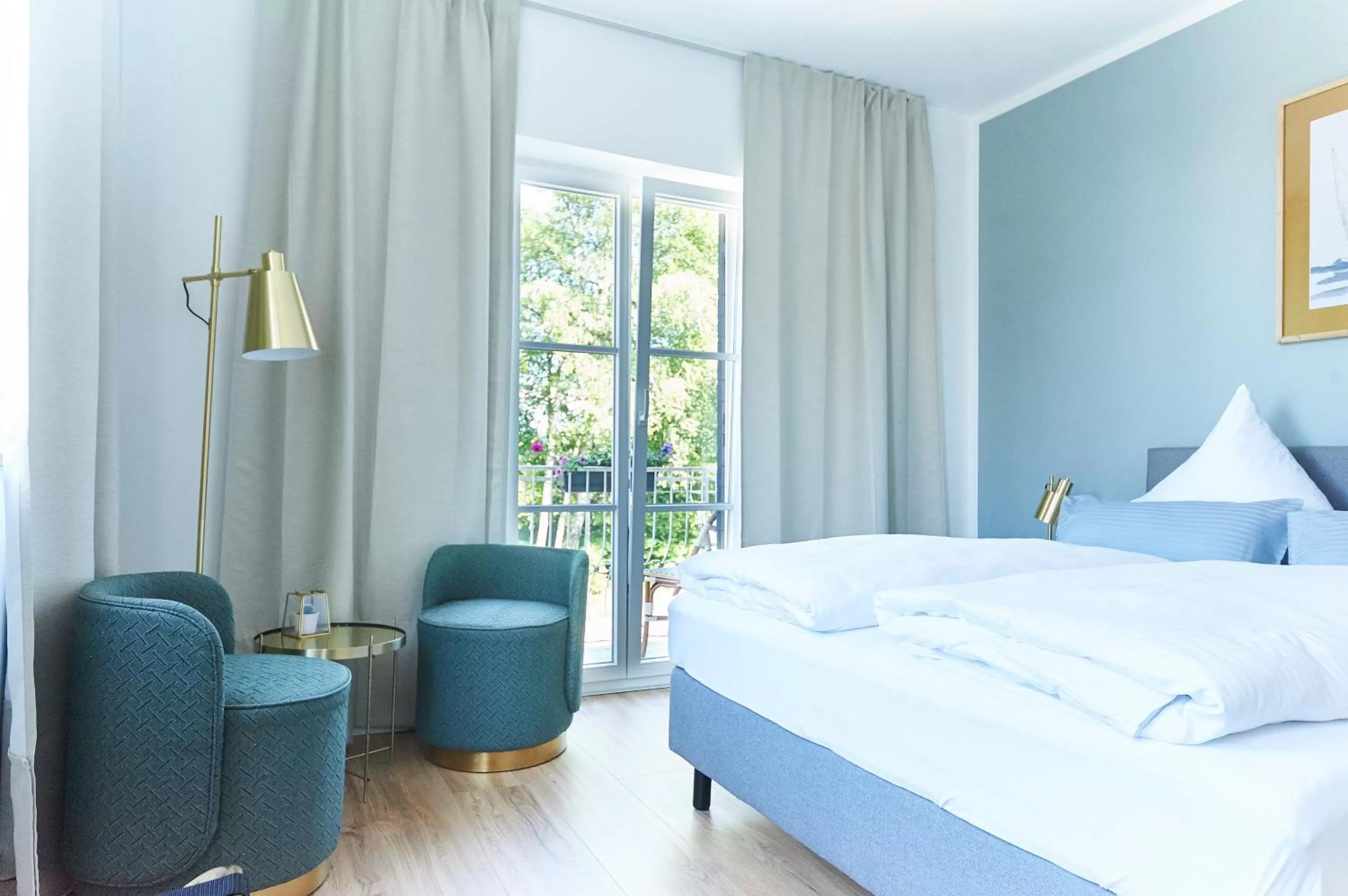 Photo of the whole room, Bed in Hotel Garni Goldammer