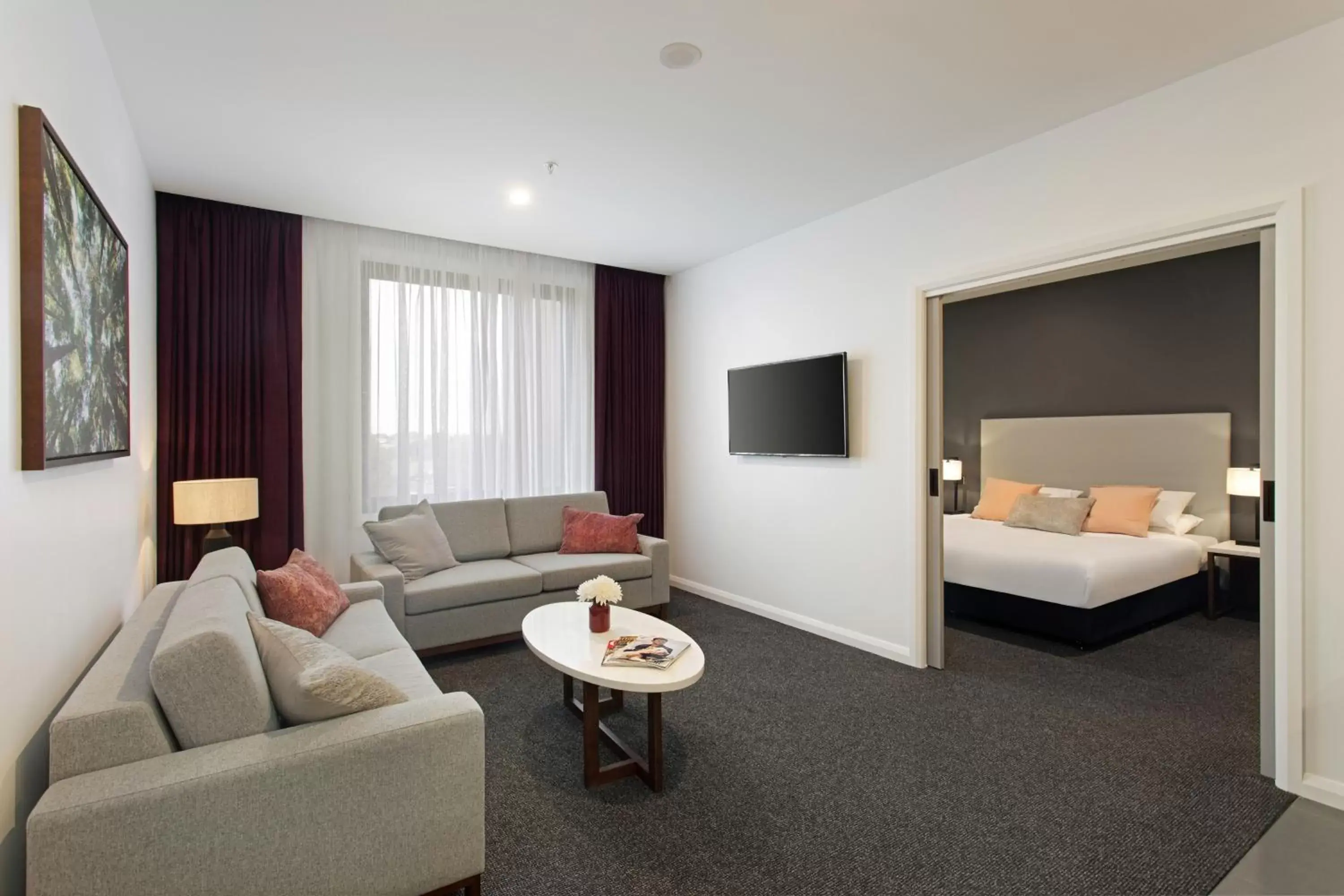 View (from property/room), Bed in Mantra Traralgon View (from property/room), Bed in Mantra Traralgon