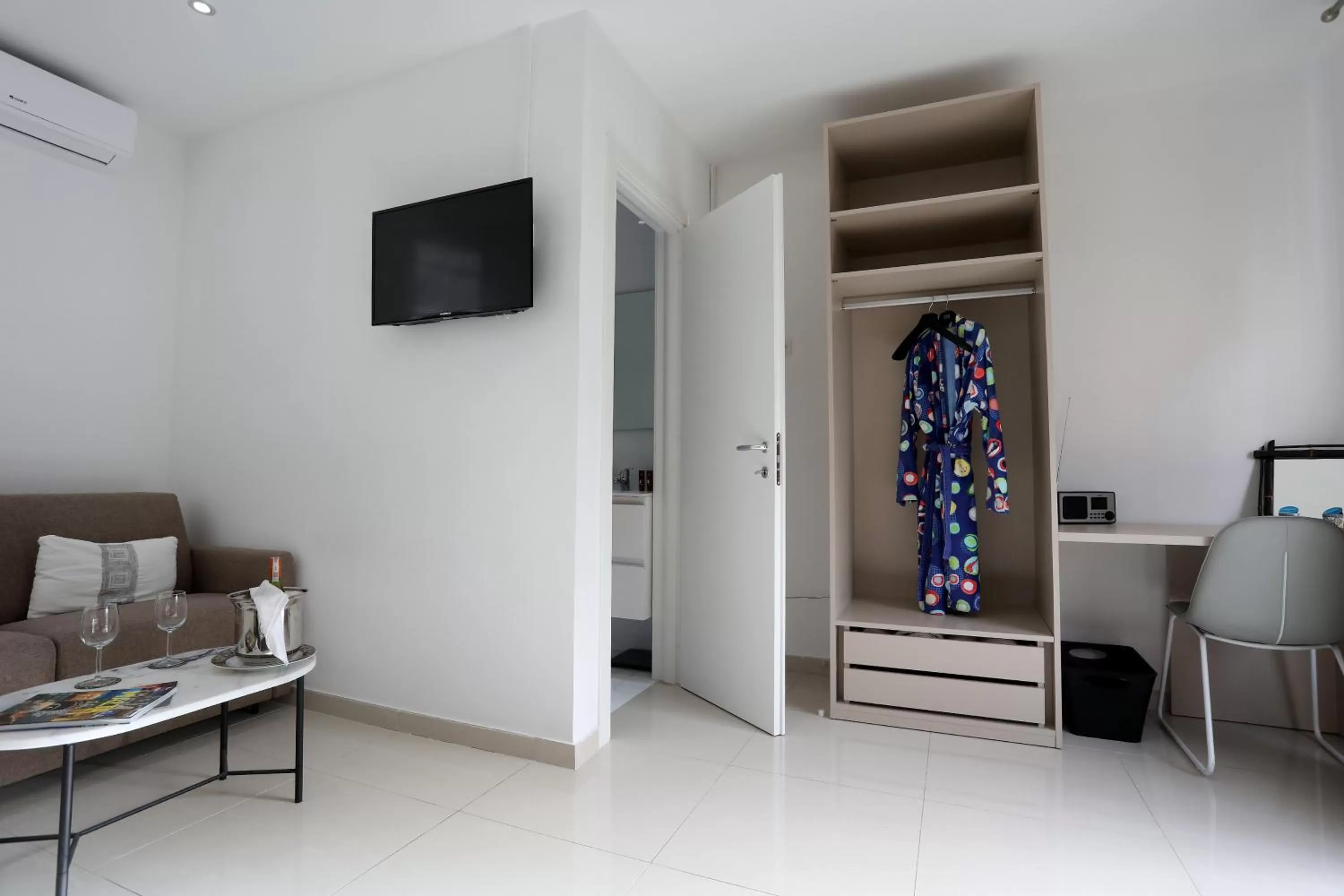 Seating area in Escape to St Julians