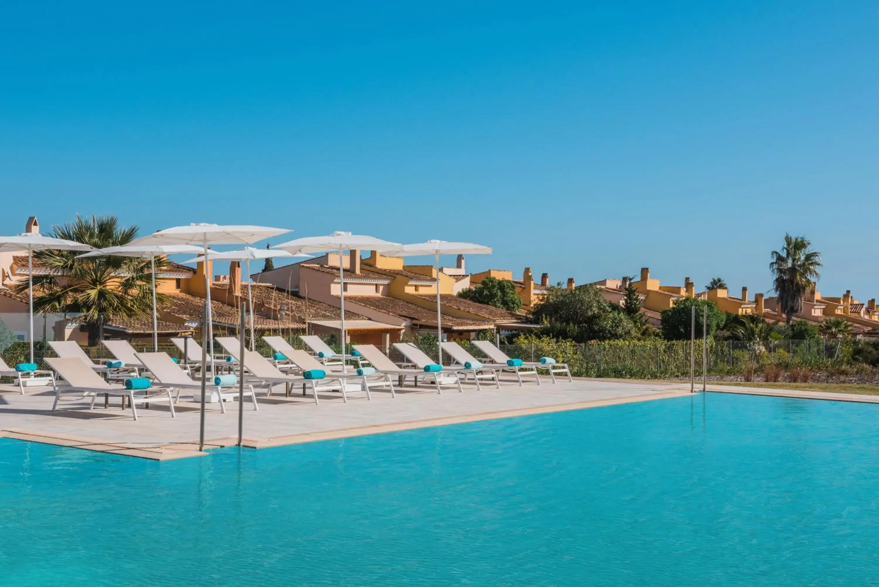 Solarium, Swimming Pool in Iberostar Cala Domingos