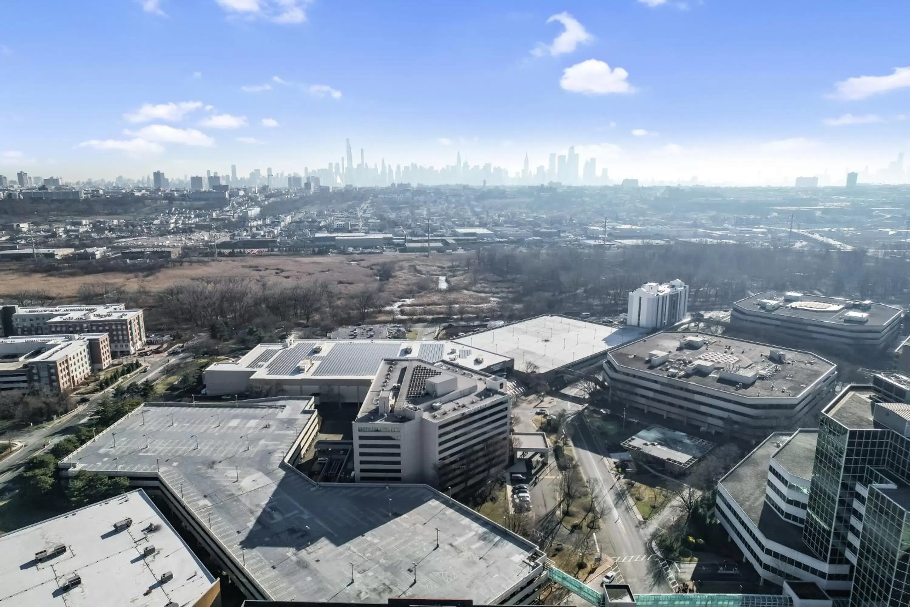 Property building, Bird's-eye View in Harmony Suites Secaucus Meadowlands