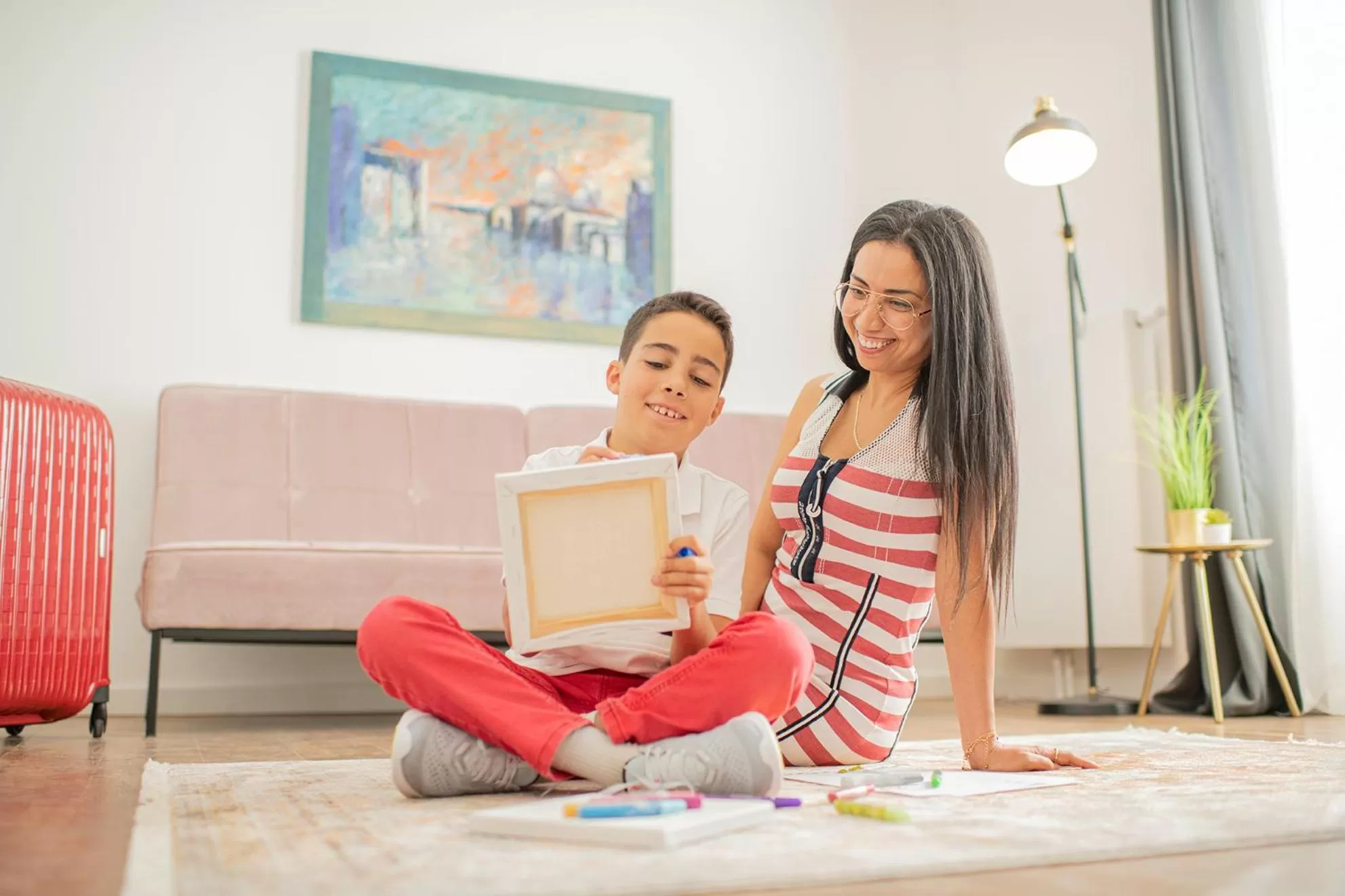Living room in Boardinghouse alte Spinnerei