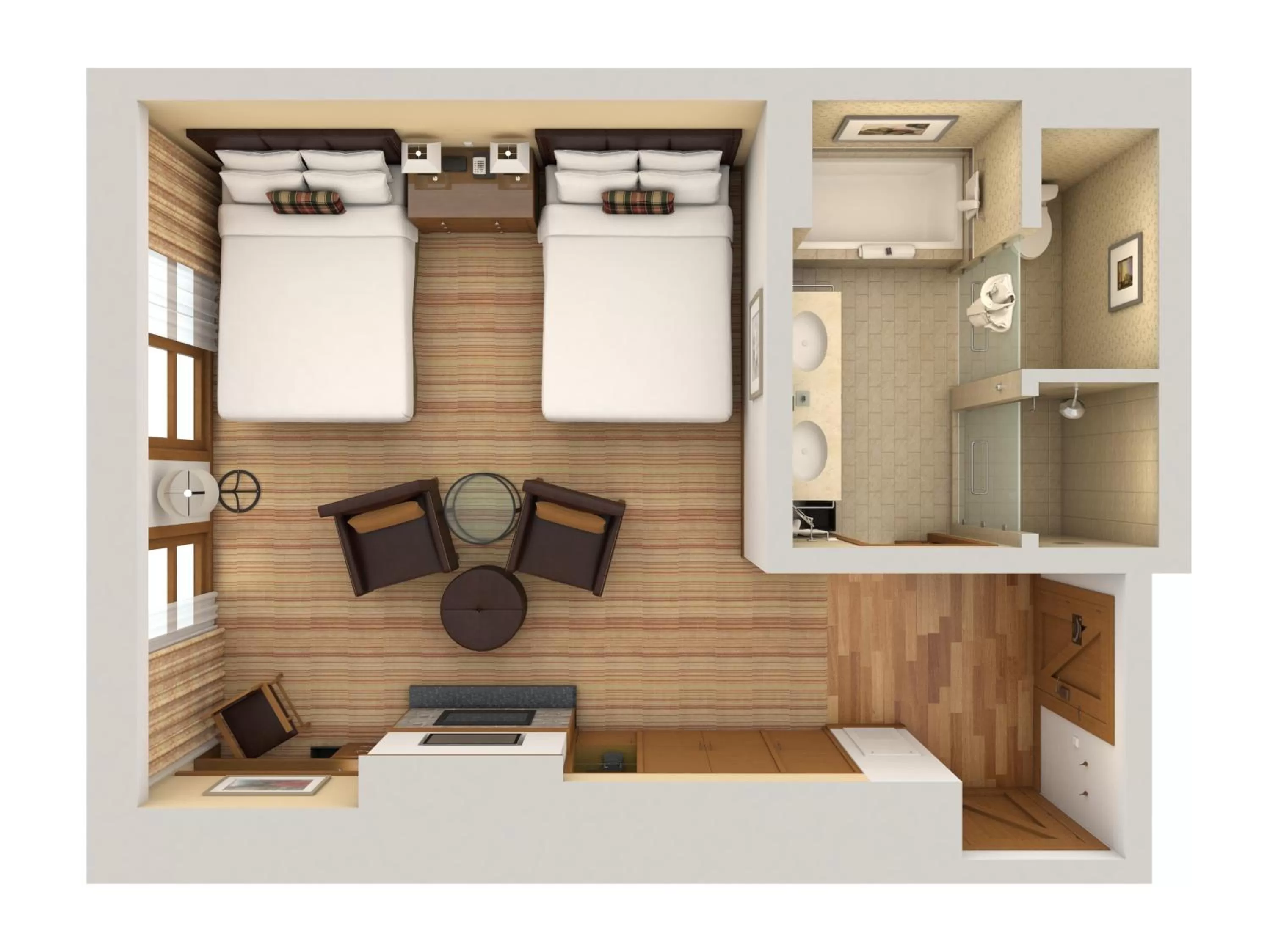 Living room in The Ritz-Carlton, Lake Tahoe