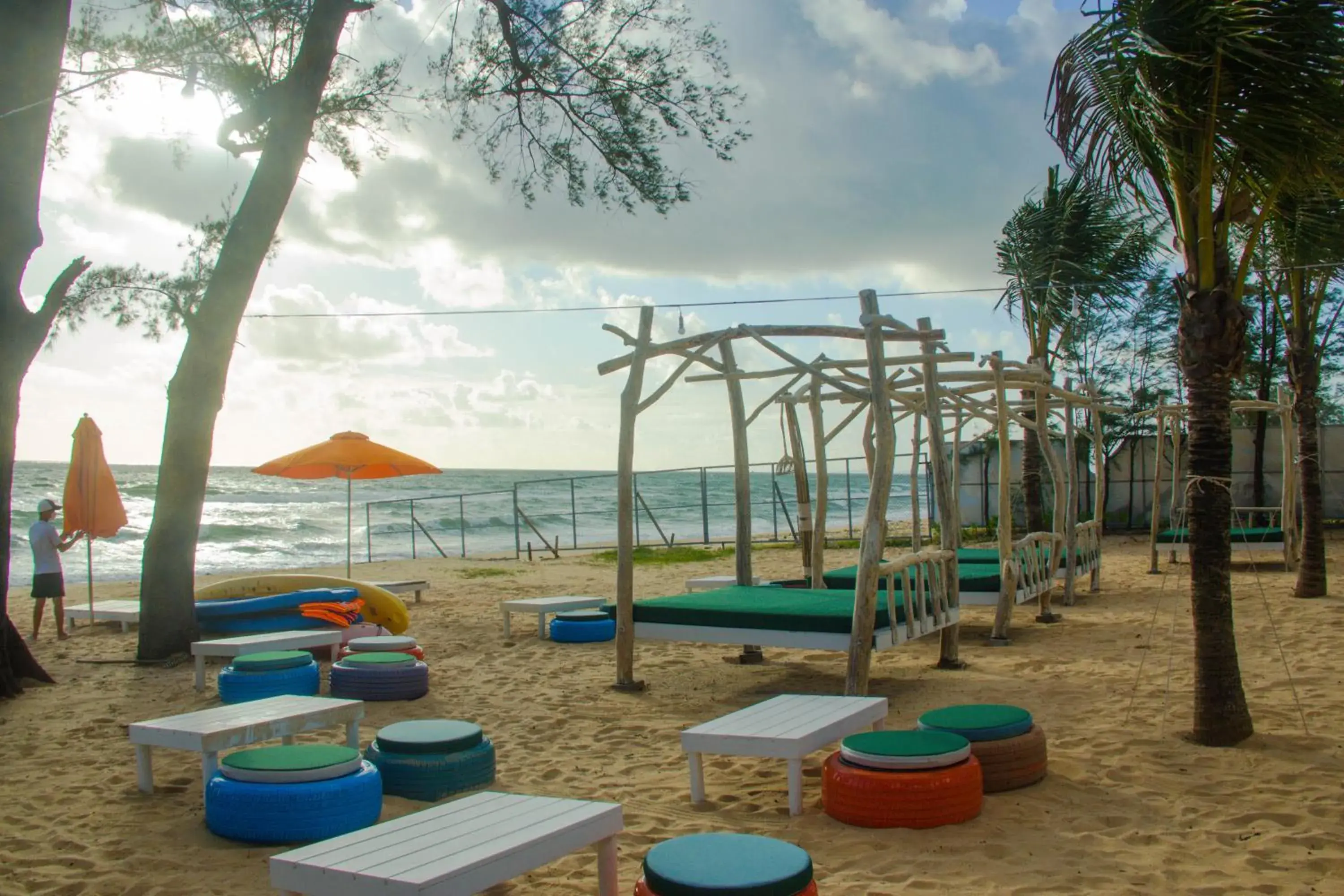 Beach in Sunset Sanato Resort & Villas