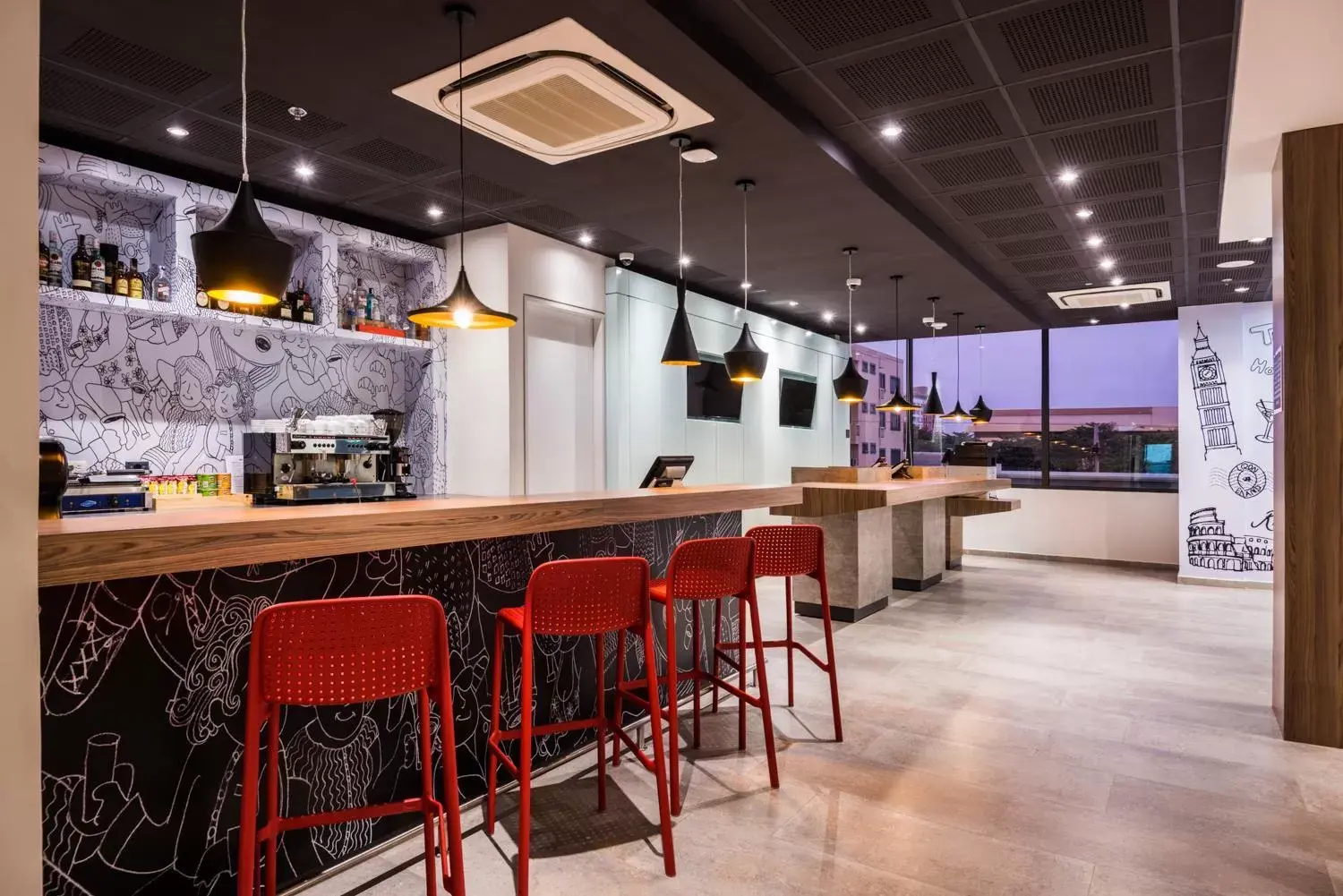 Restaurant/places to eat, Lounge/Bar in ibis Barranquilla