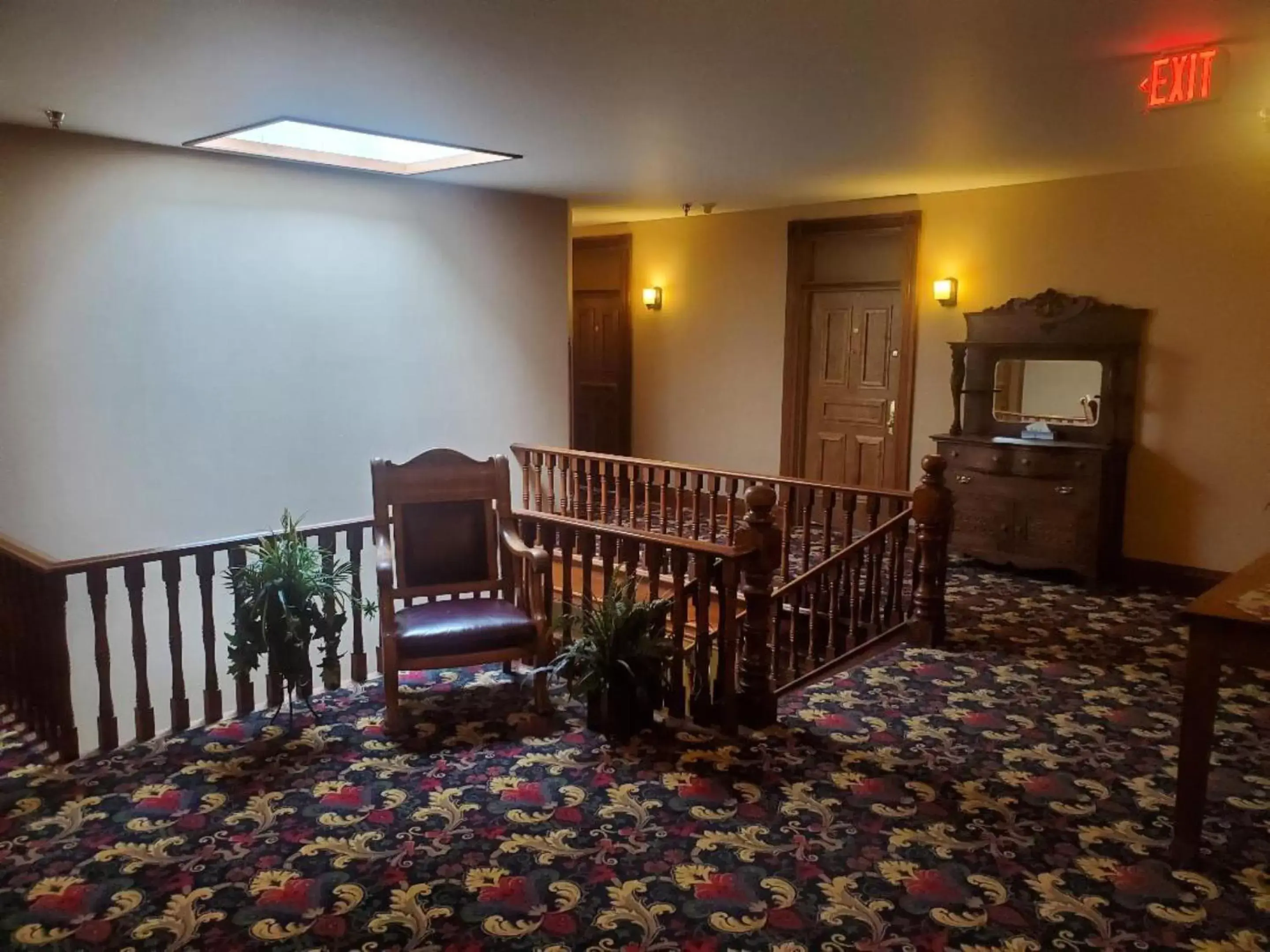 Seating area in Historic Bullock Hotel