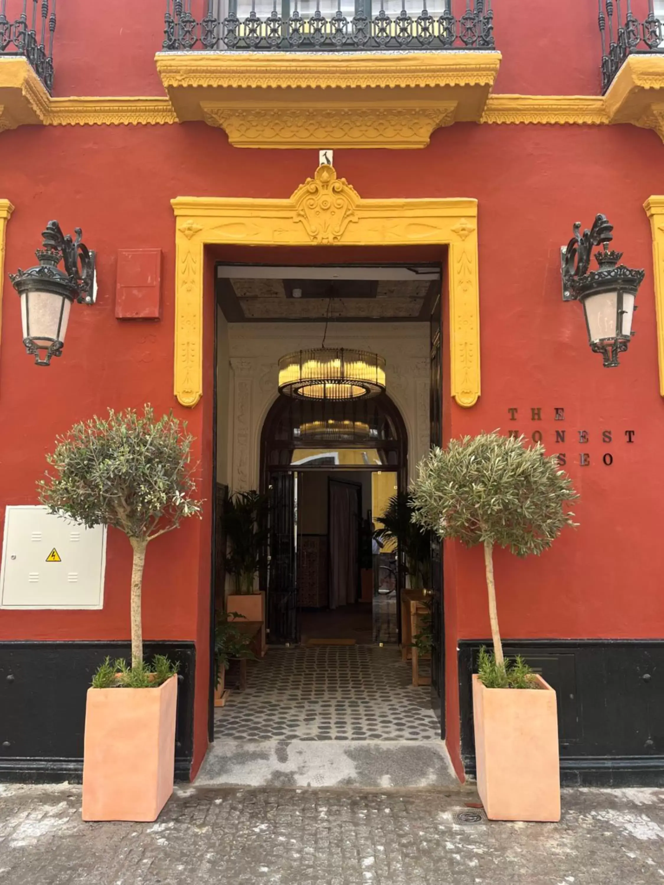 Facade/entrance in The Honest Hotel San Pedro