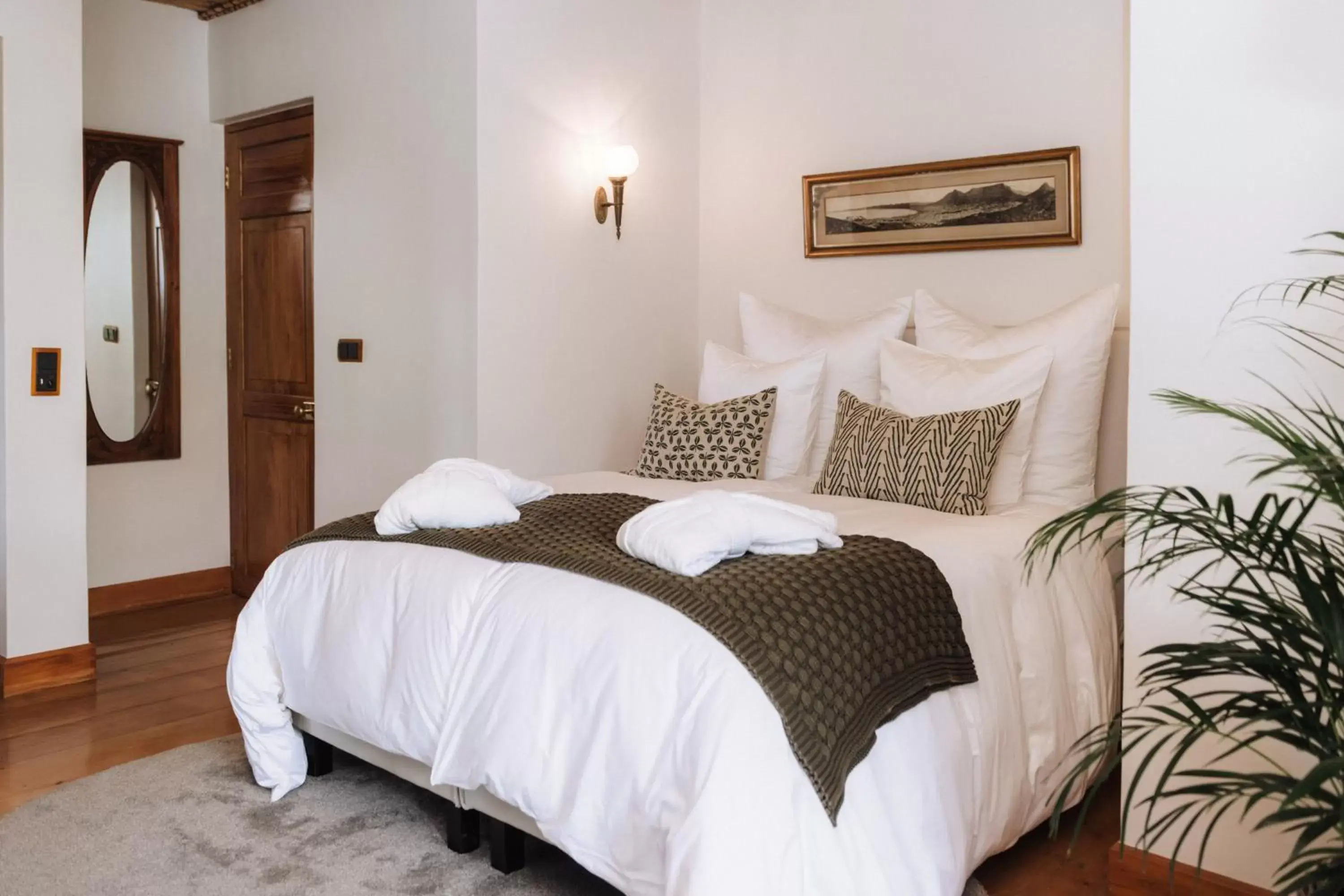 Bed in Adara Palmiet Valley Luxurious Boutique Farm Hotel