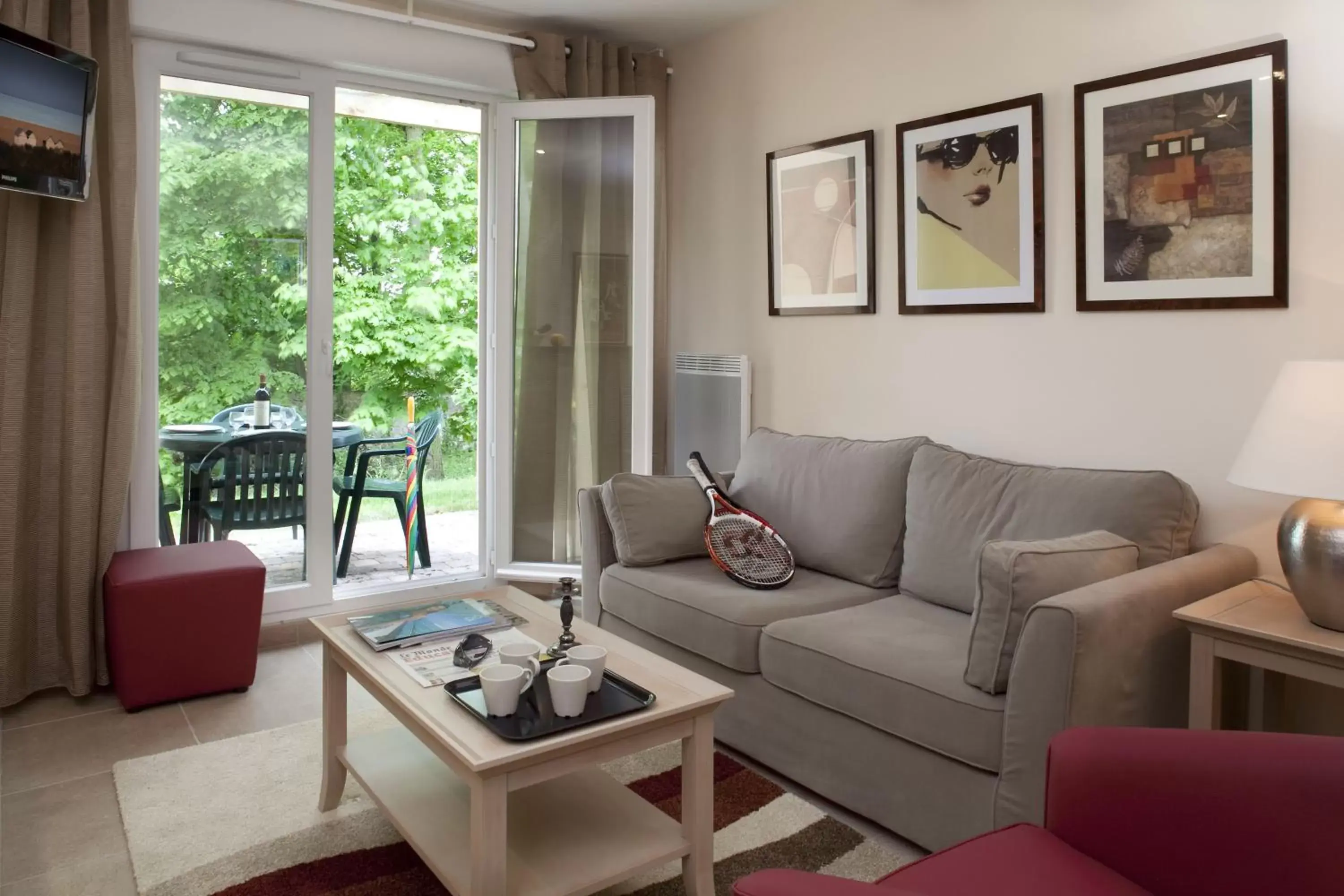 Balcony/Terrace, Seating Area in Le Domaine des Roches, Hotel & Spa