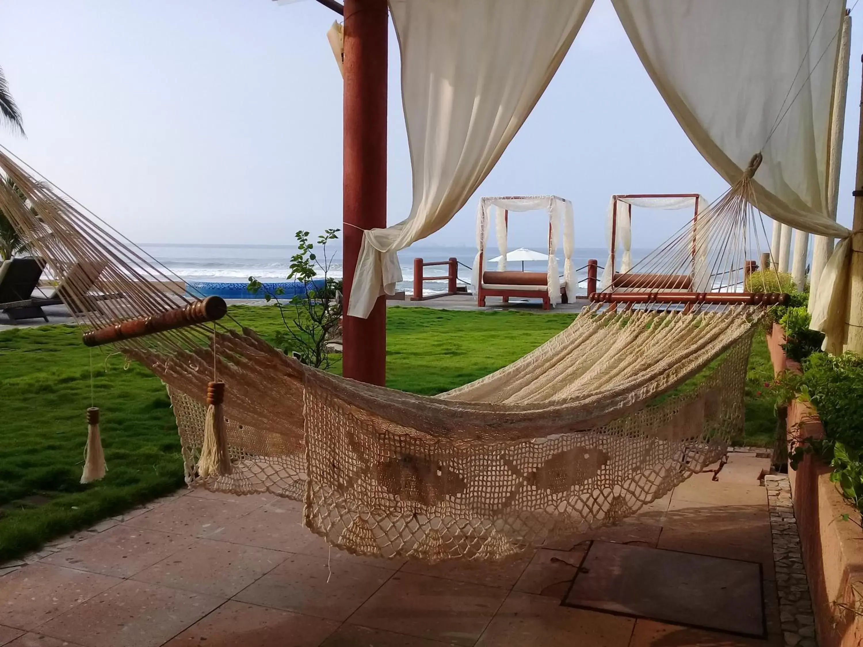 Patio in Hotel Villas Punta Blanca