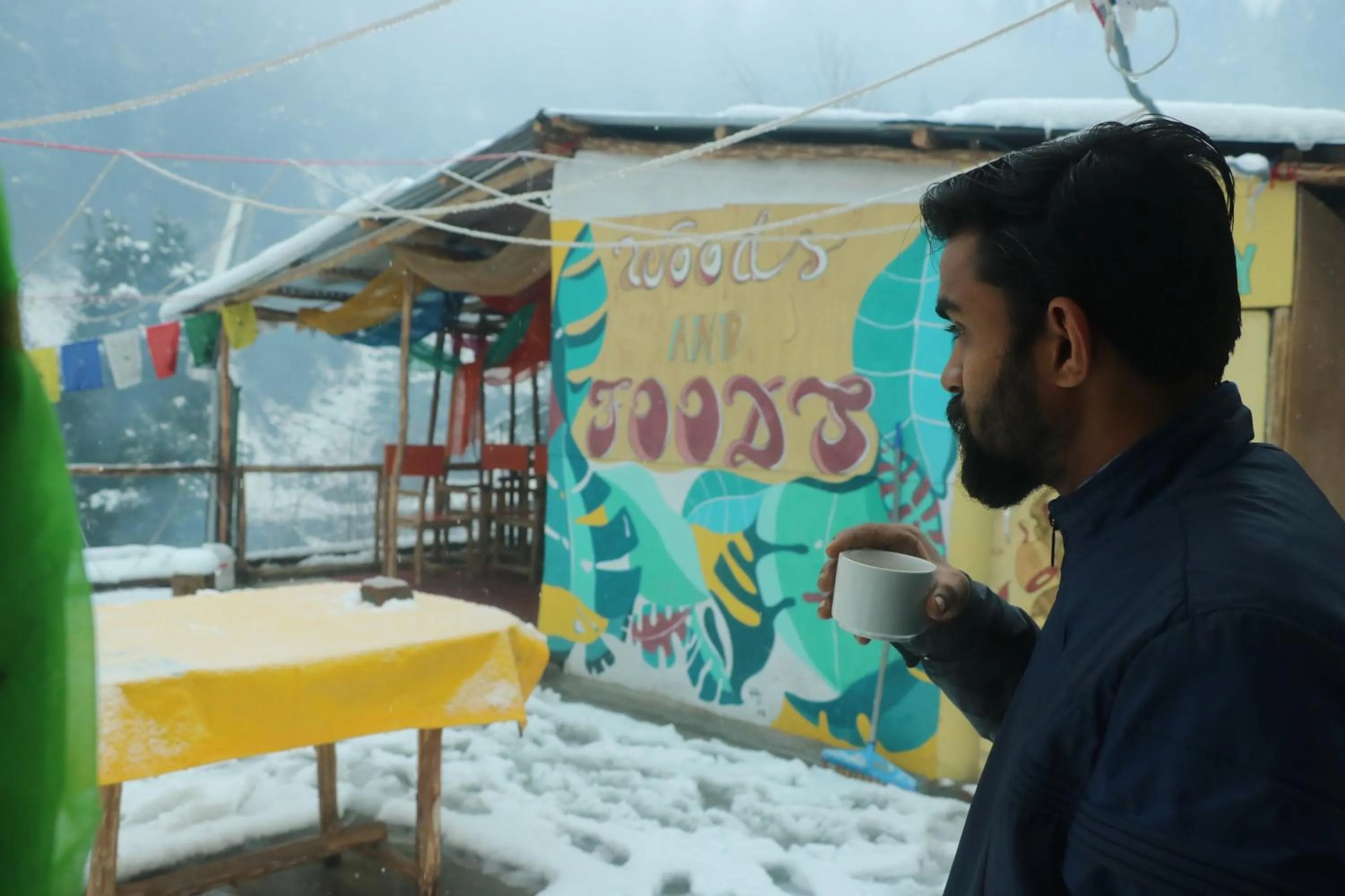 People in Backpackers Headquarter Manali