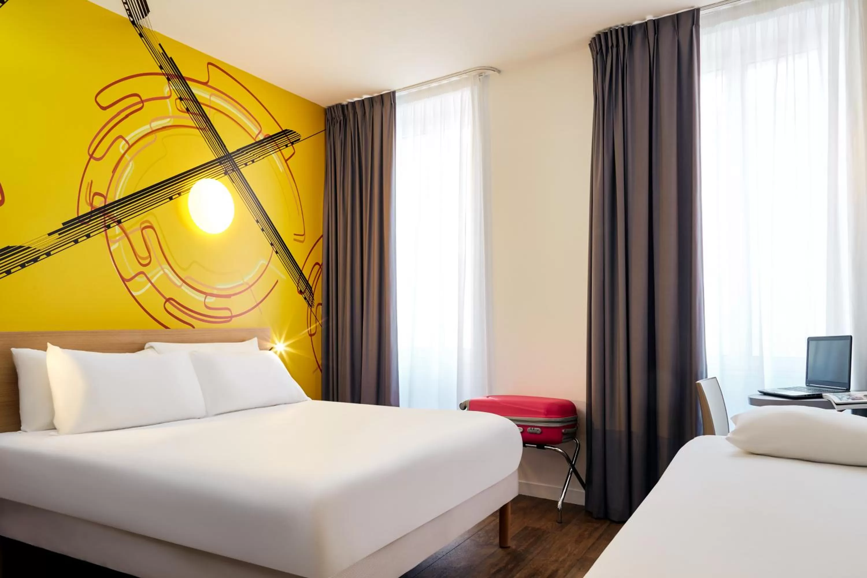 Bed in ibis Styles Marseille Gare Saint-Charles