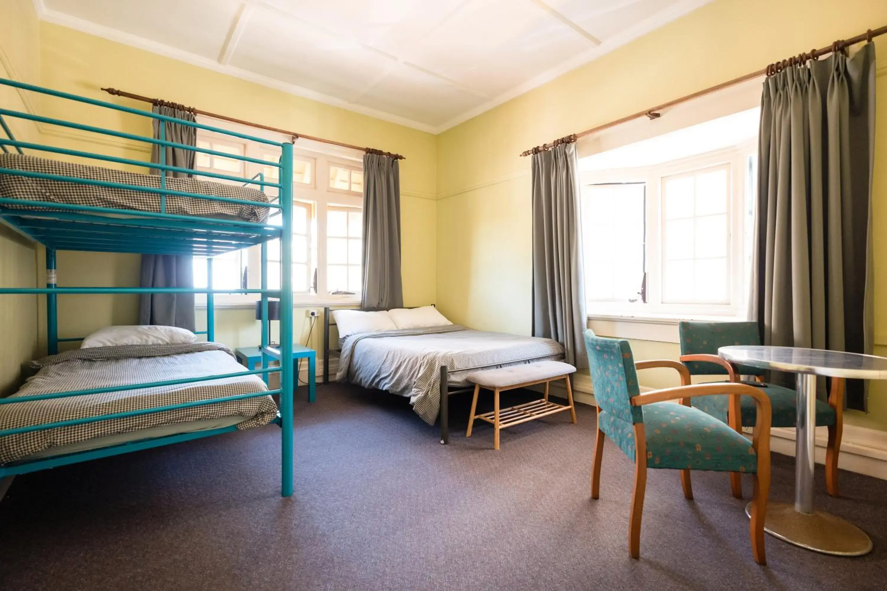 Photo of the whole room in Newcastle Beach YHA Hostel