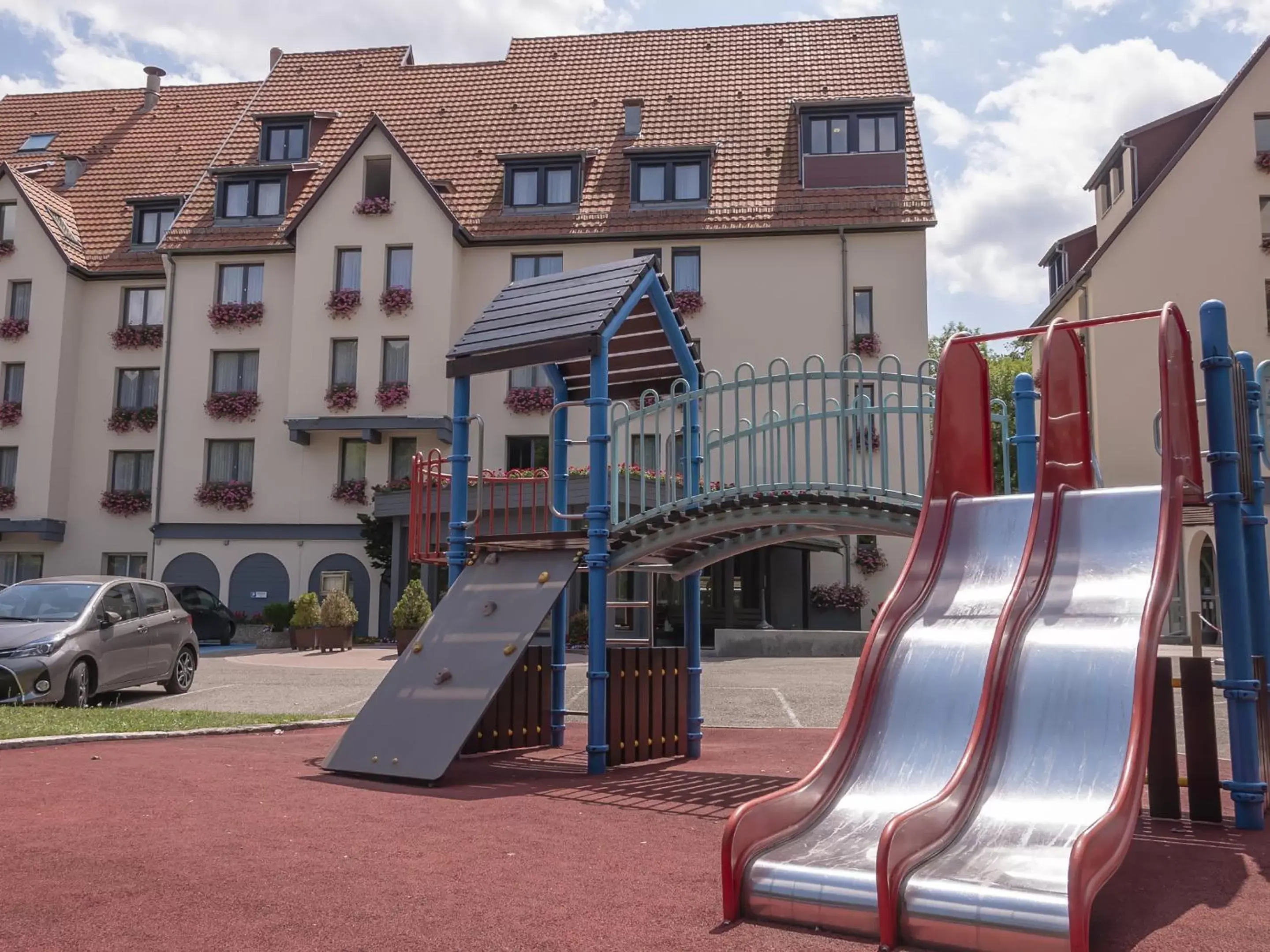 Children play ground, Children's Play Area in Hotel Restaurant & Spa Verte Vallée