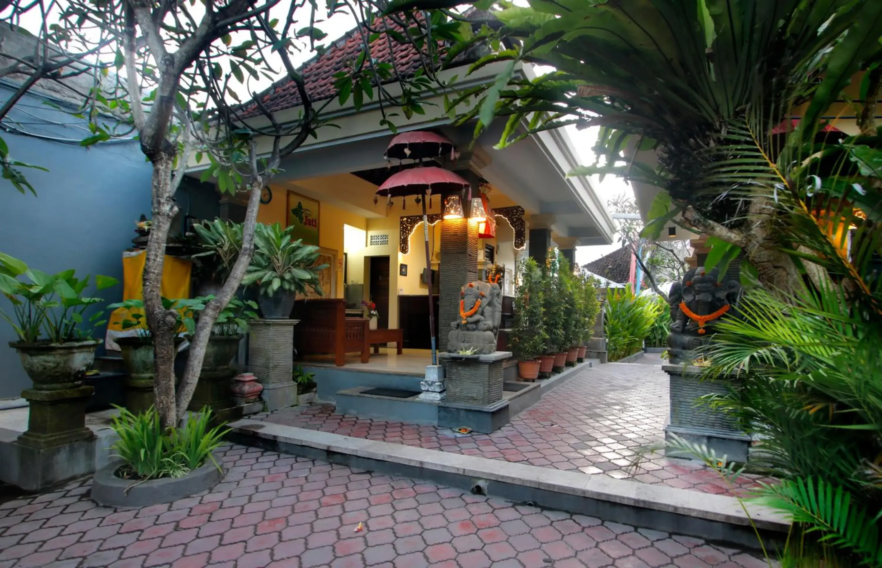 Lobby or reception in Hotel Jati Sanur