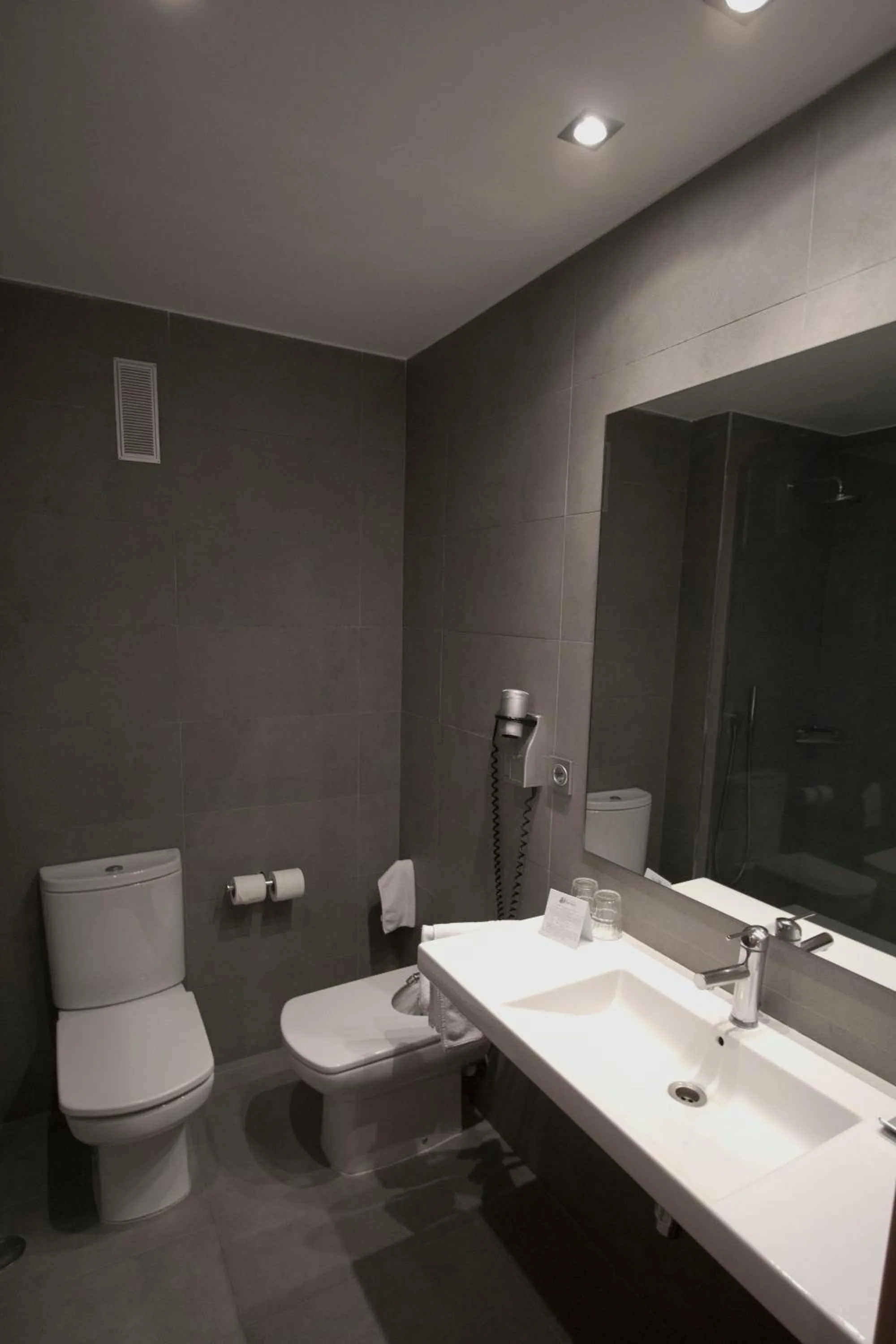 Bathroom in Hotel Jauregui