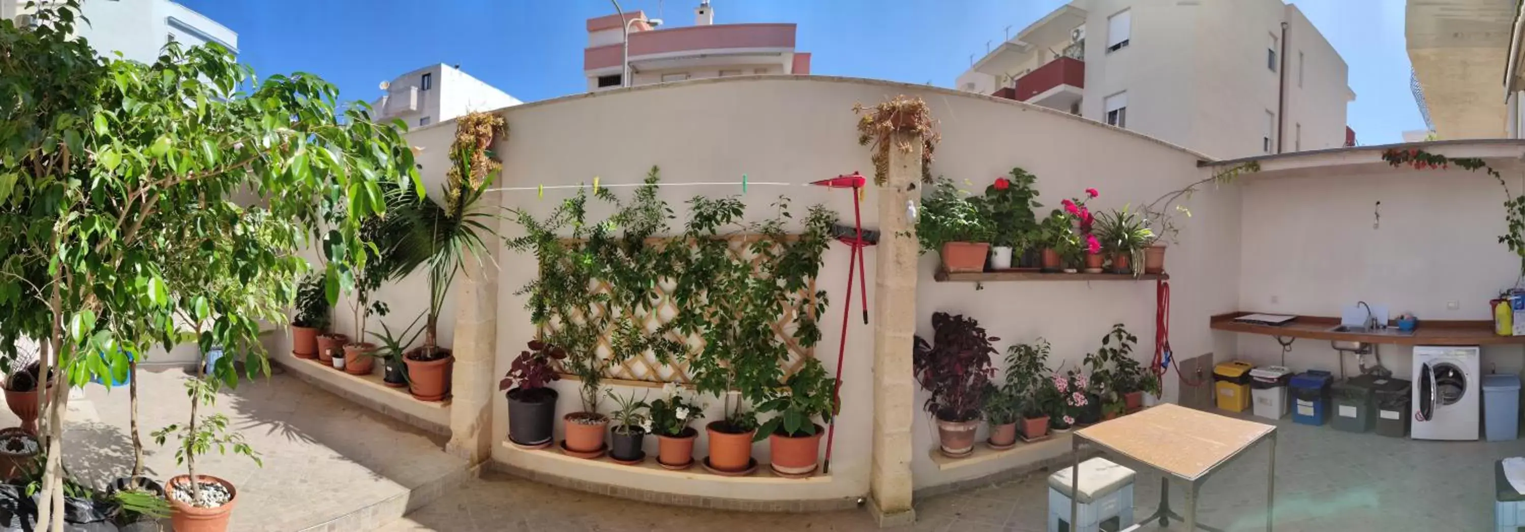 Patio in Casa della Nonna Polignano a mare