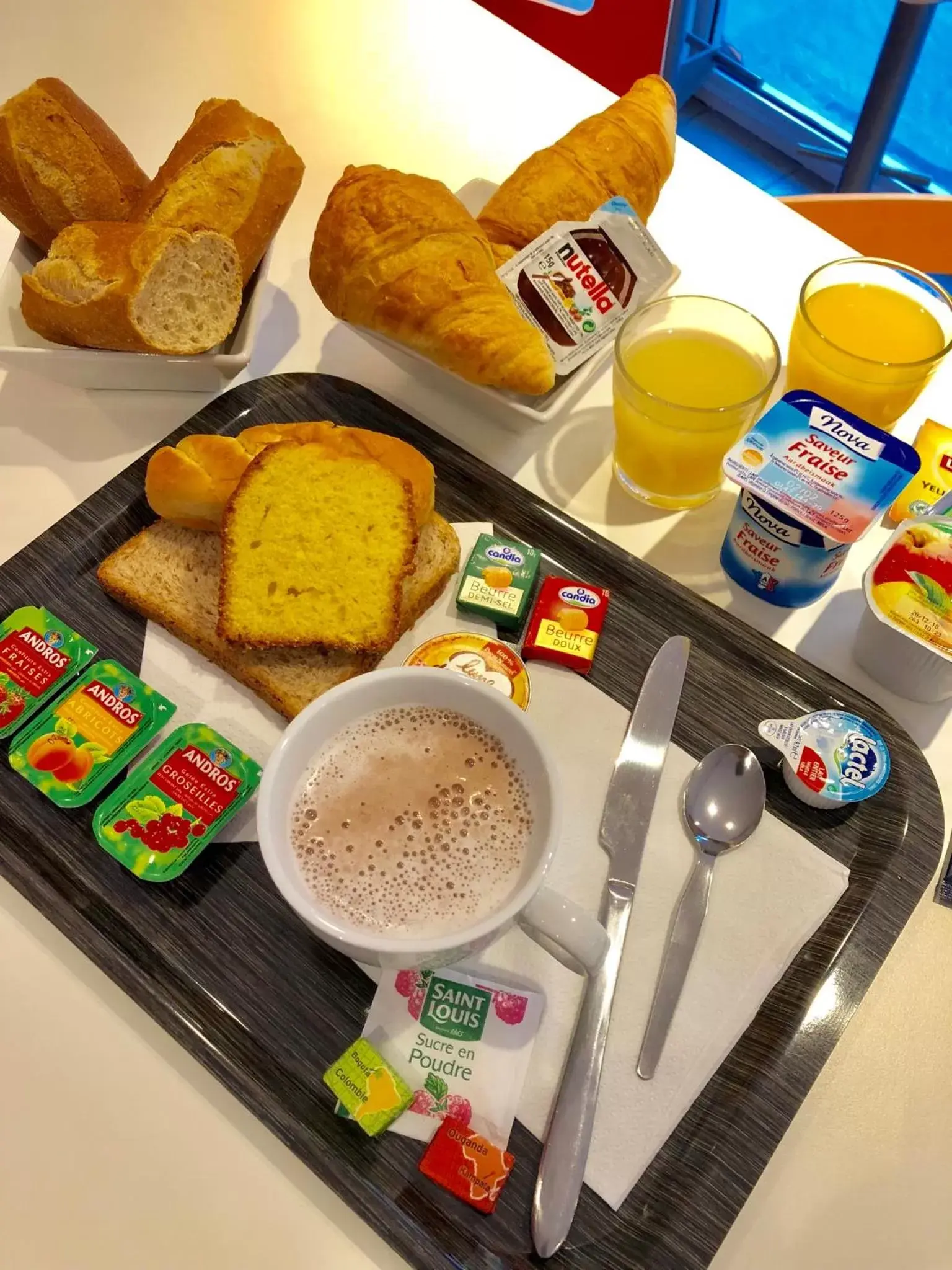 Continental breakfast, Breakfast in Premiere Classe Perpignan Sud
