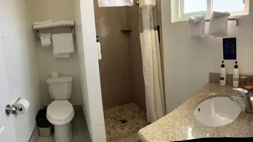 Bathroom in Ocean Palms Motel