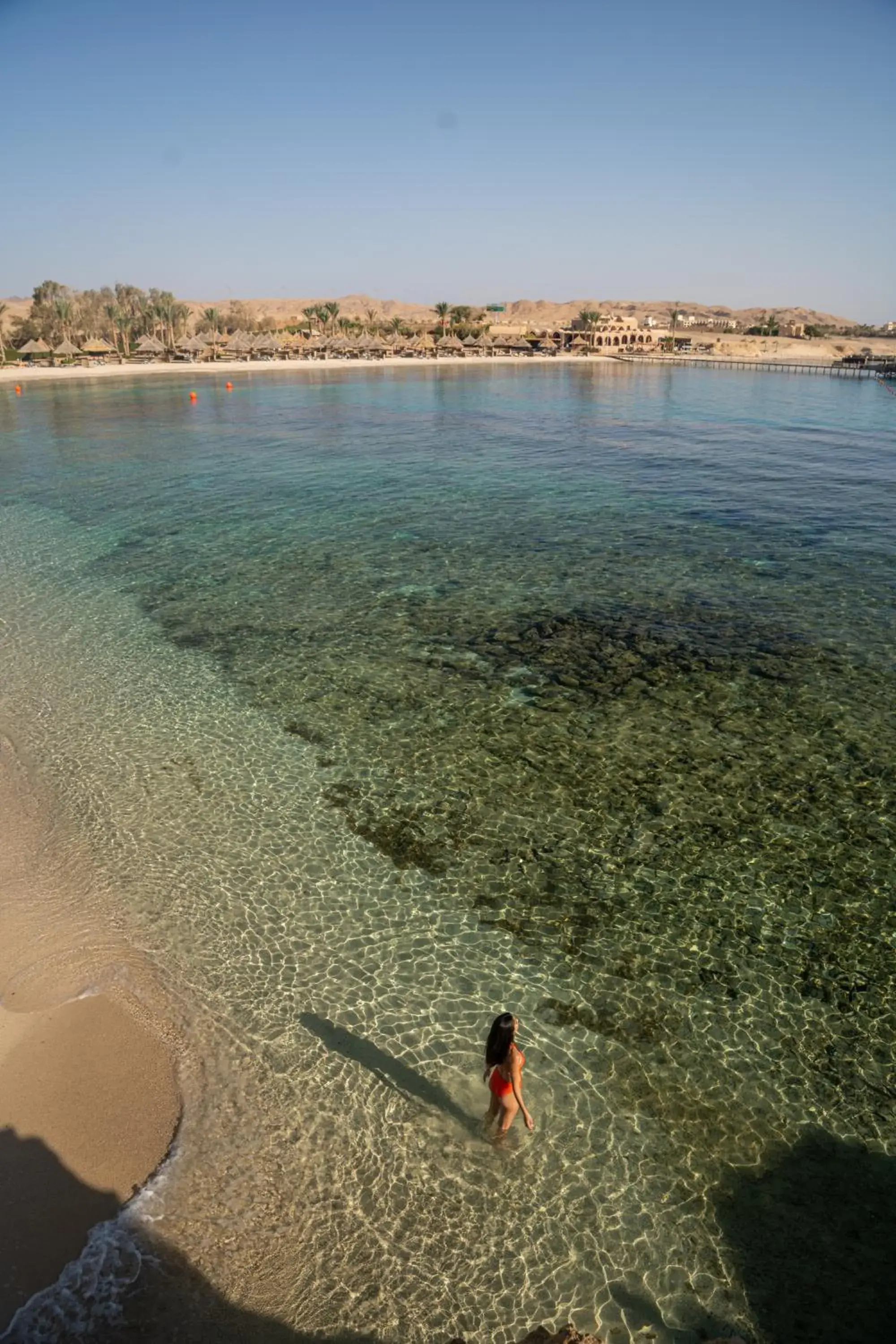 View (from property/room), Beach in Movenpick Resort El Quseir