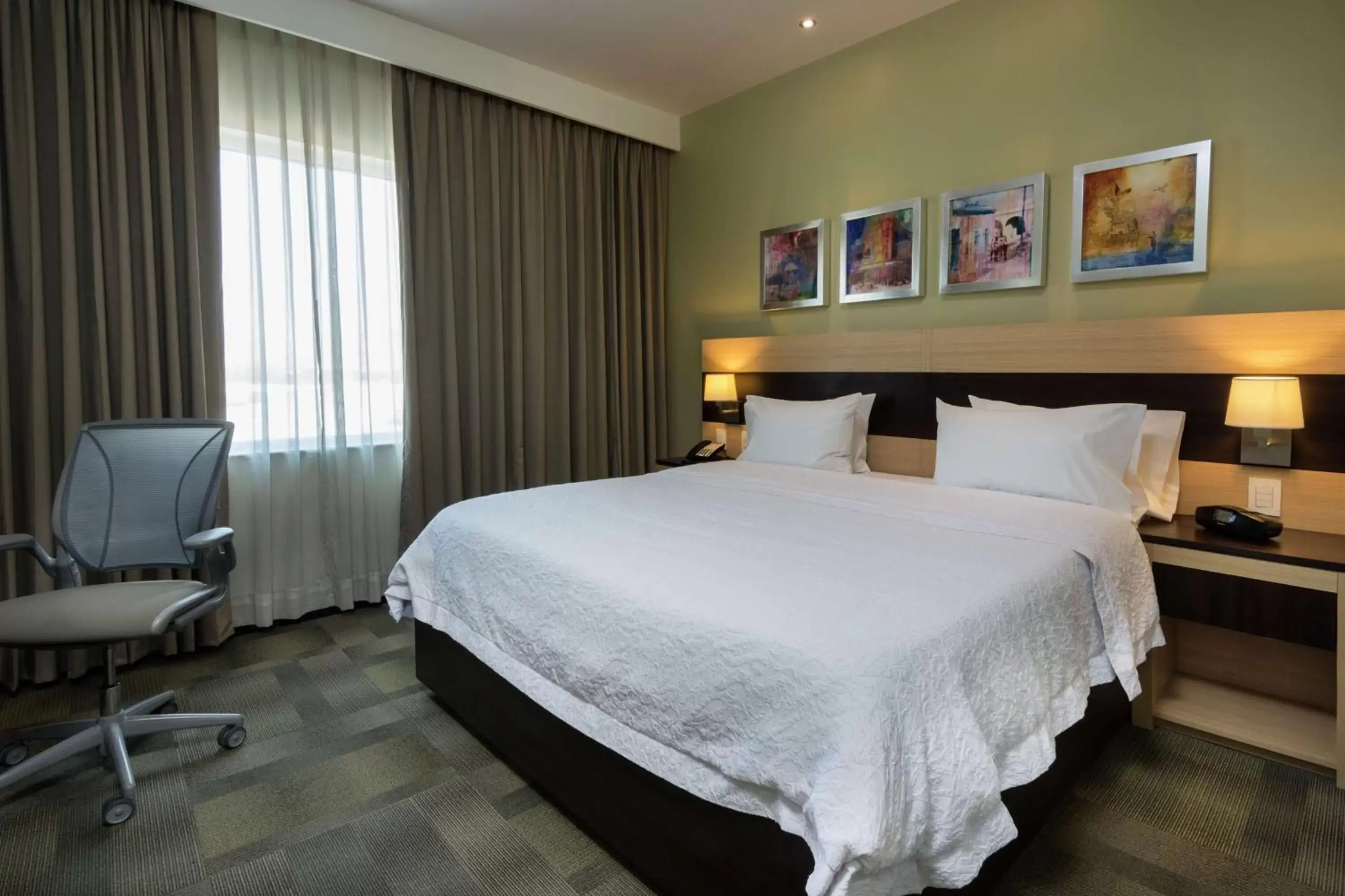 Bed in Hampton Inn by Hilton Silao-Aeropuerto, Mexico
