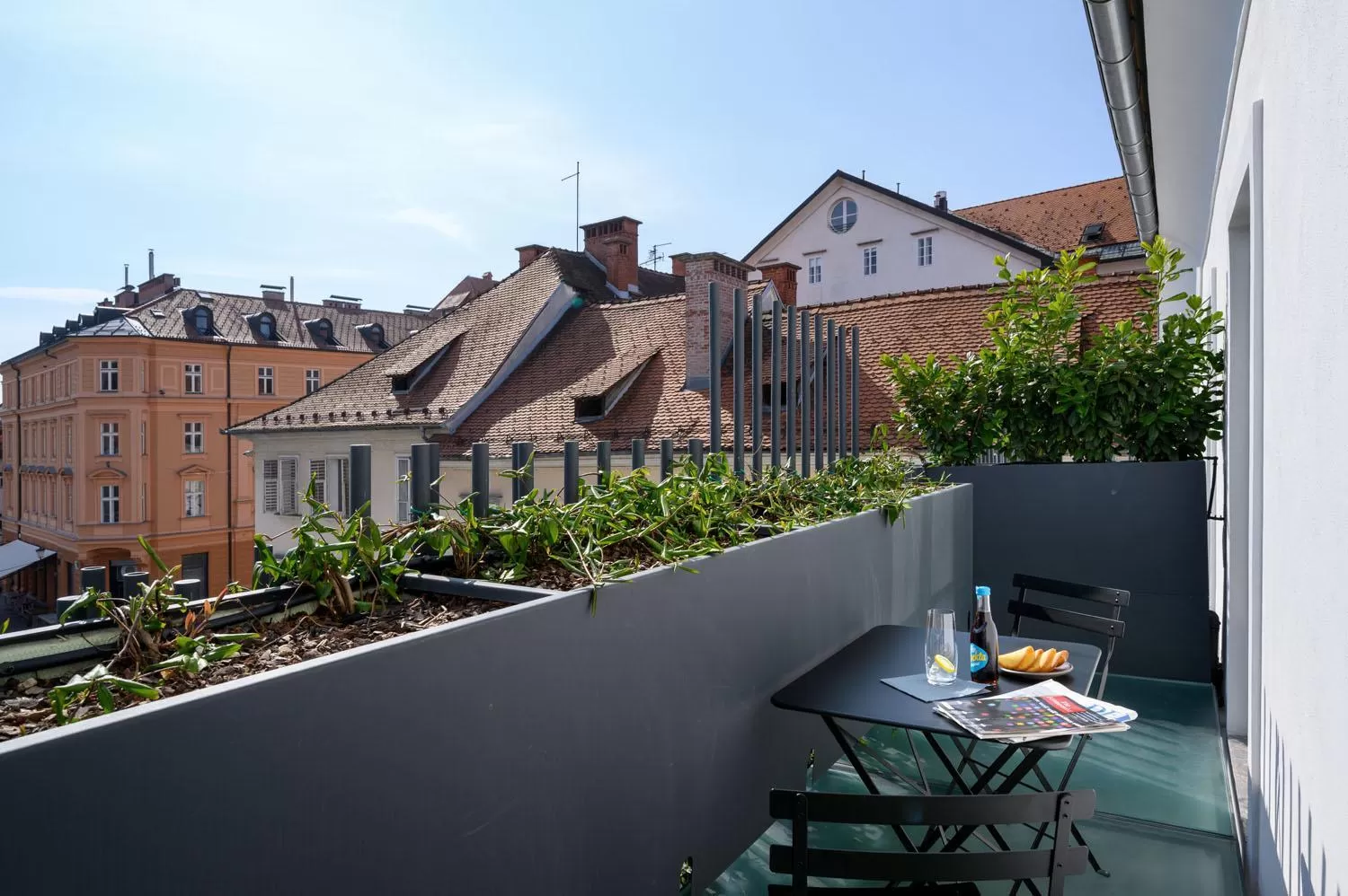 Balcony/Terrace in Zlata Ladjica Boutique Hotel