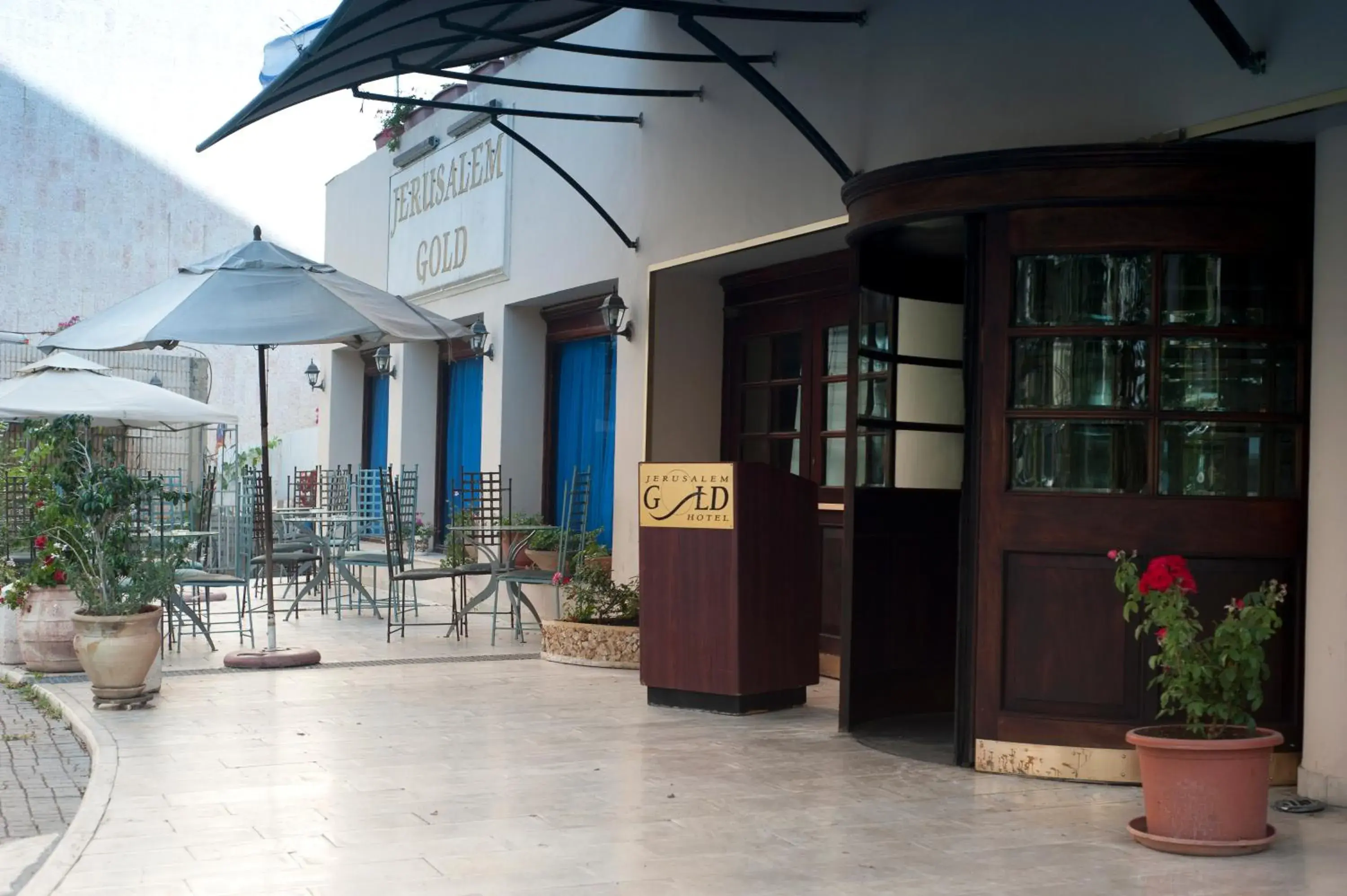 Facade/entrance in Jerusalem Gold Hotel