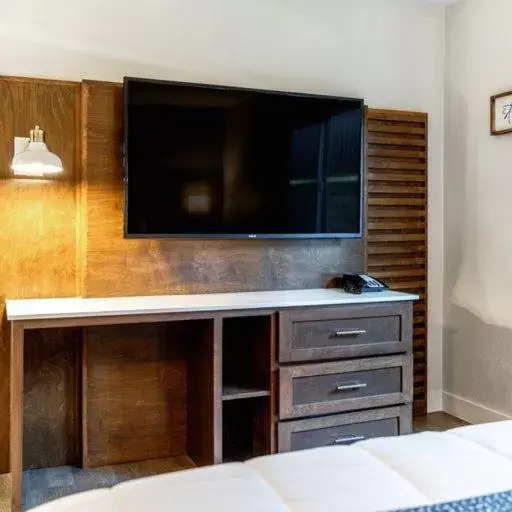 TV and multimedia, TV/Entertainment Center in Homestay Suites - Studios & Spas