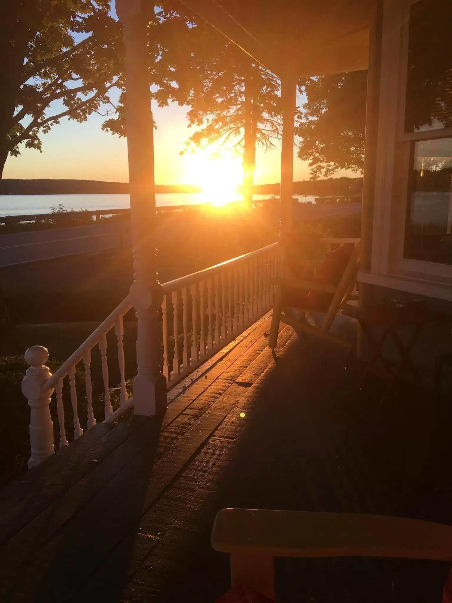 View (from property/room), Sunrise/Sunset in Toba's Bed & Breakfast