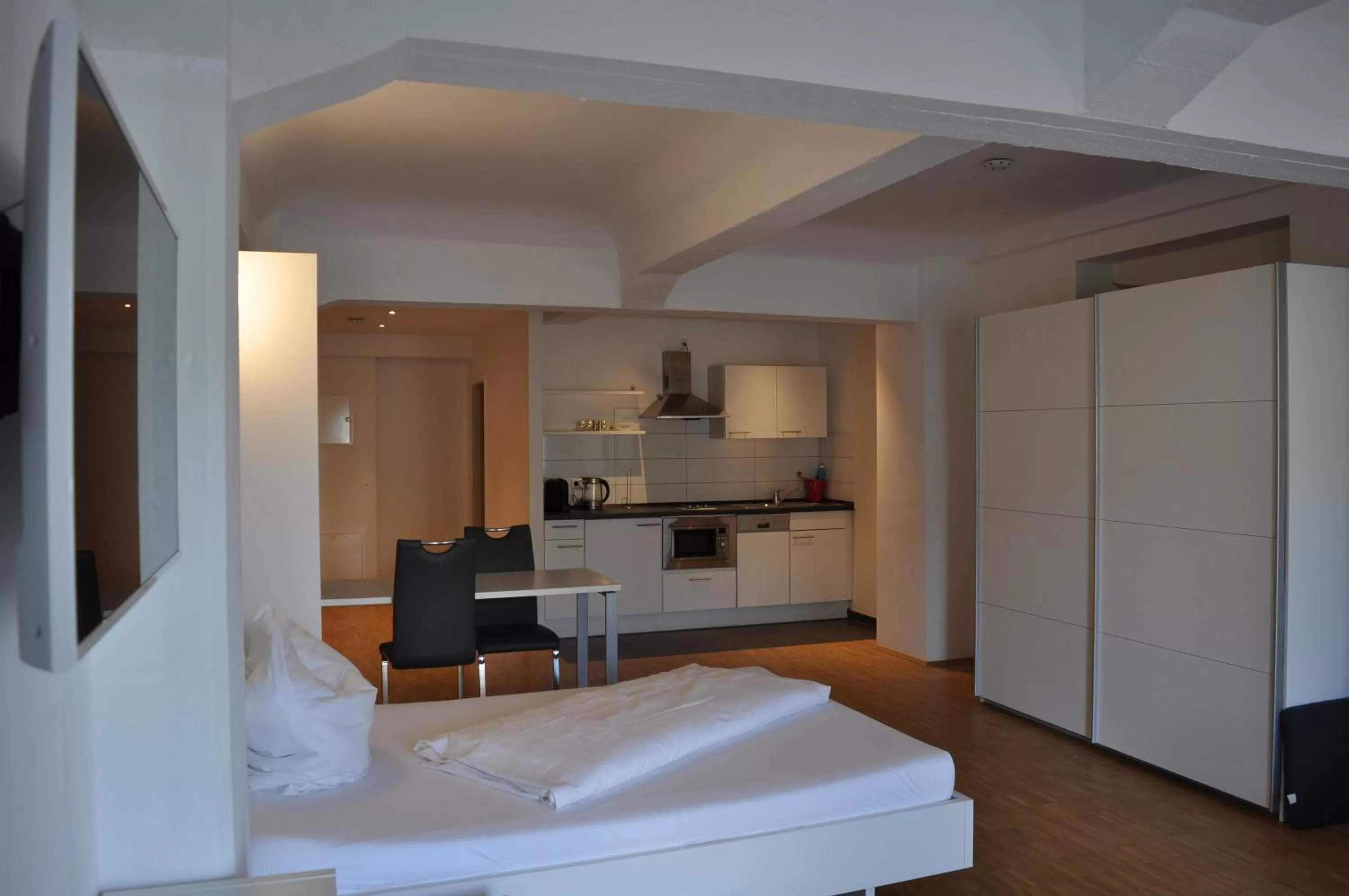 Bed in New Age Boardinghaus