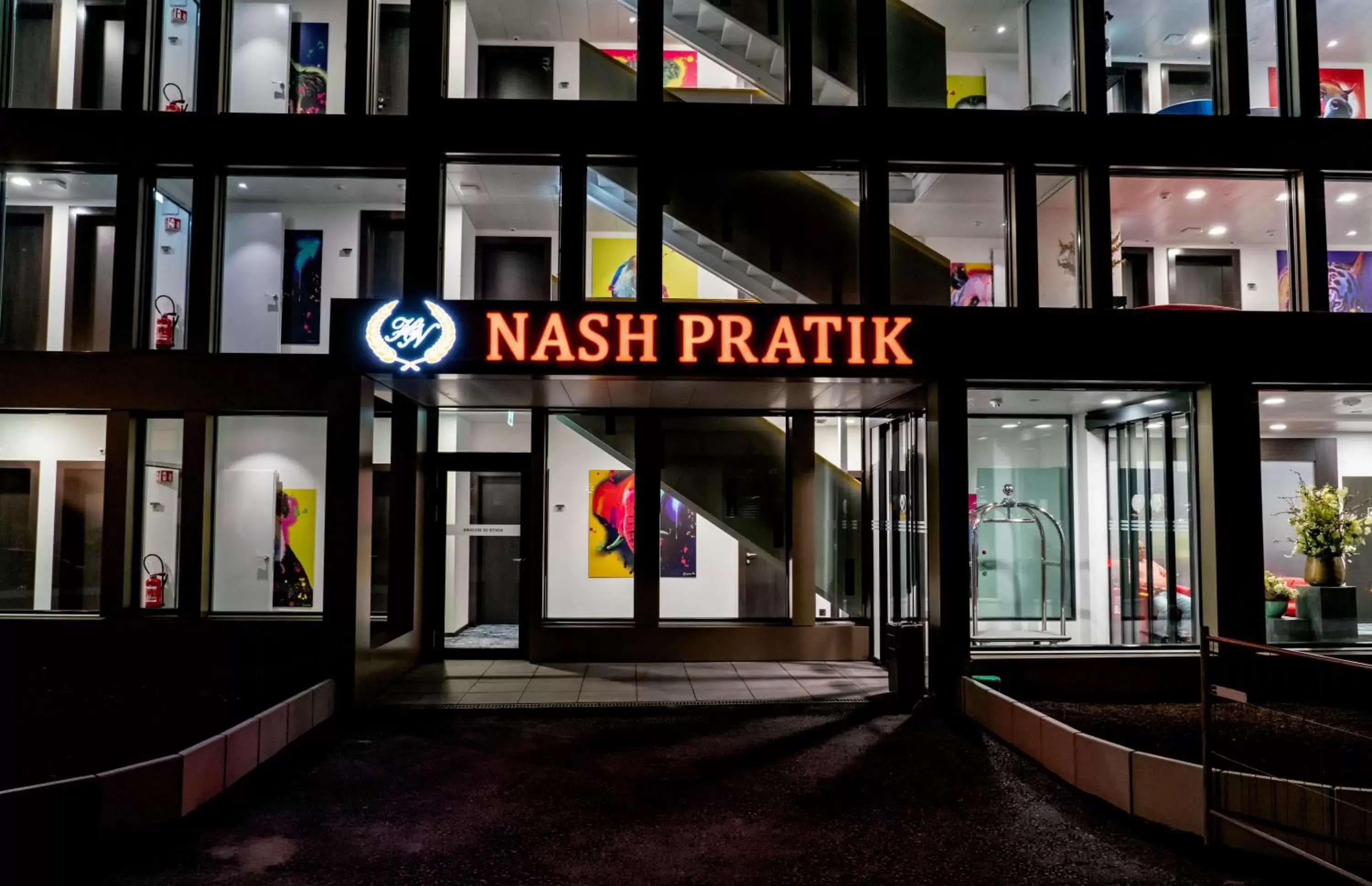 Facade/entrance in Nash Pratik Hotel Facade/entrance in Nash Pratik Hotel
