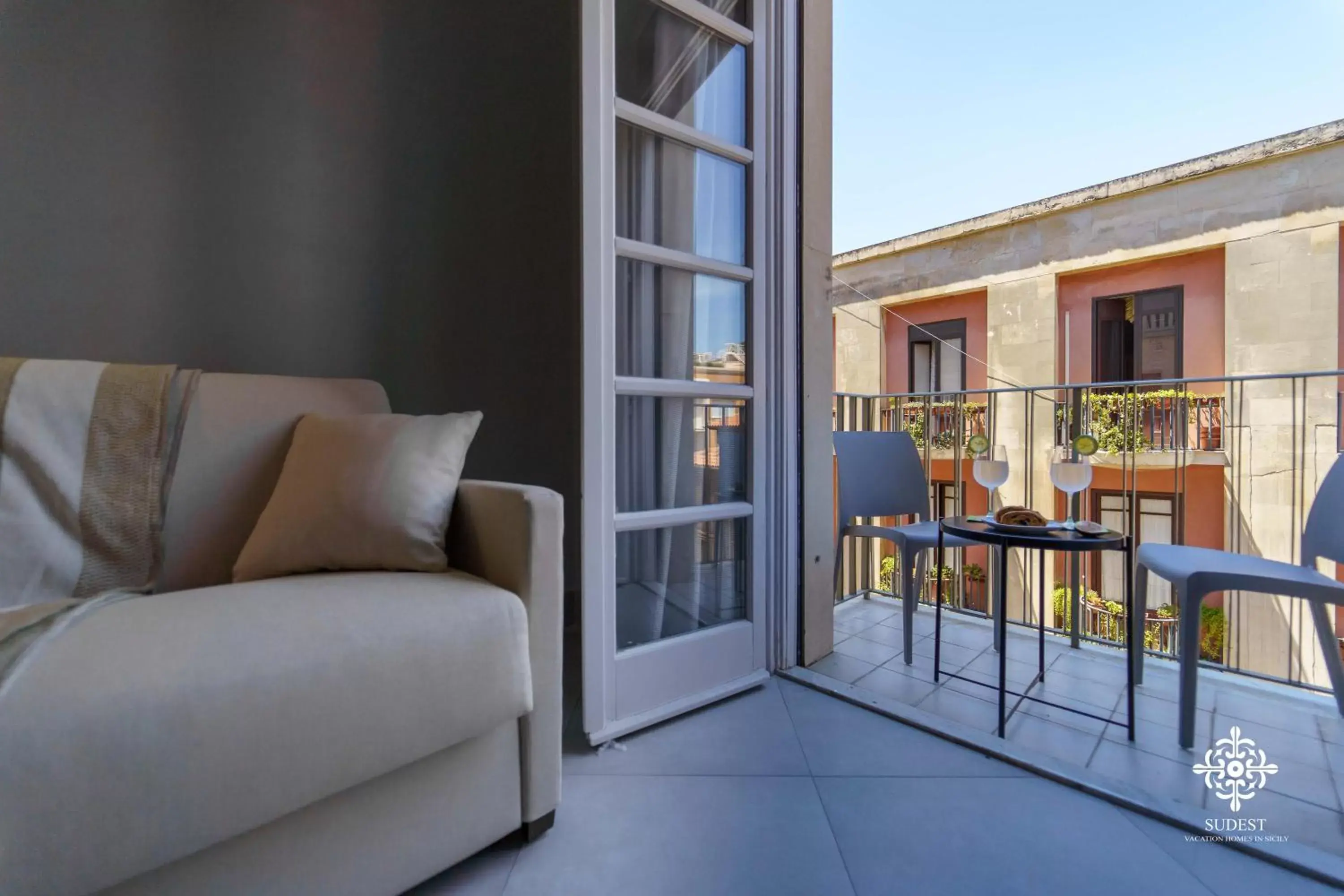 Balcony/Terrace, Seating Area in Matteotti Luxury Residence