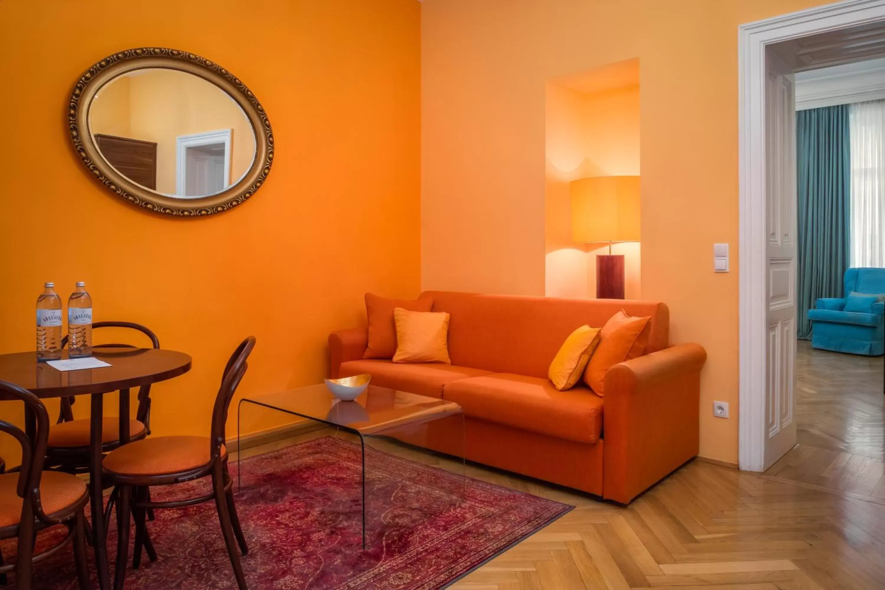 Living room, Seating Area in Appartement-Hotel an der Riemergasse